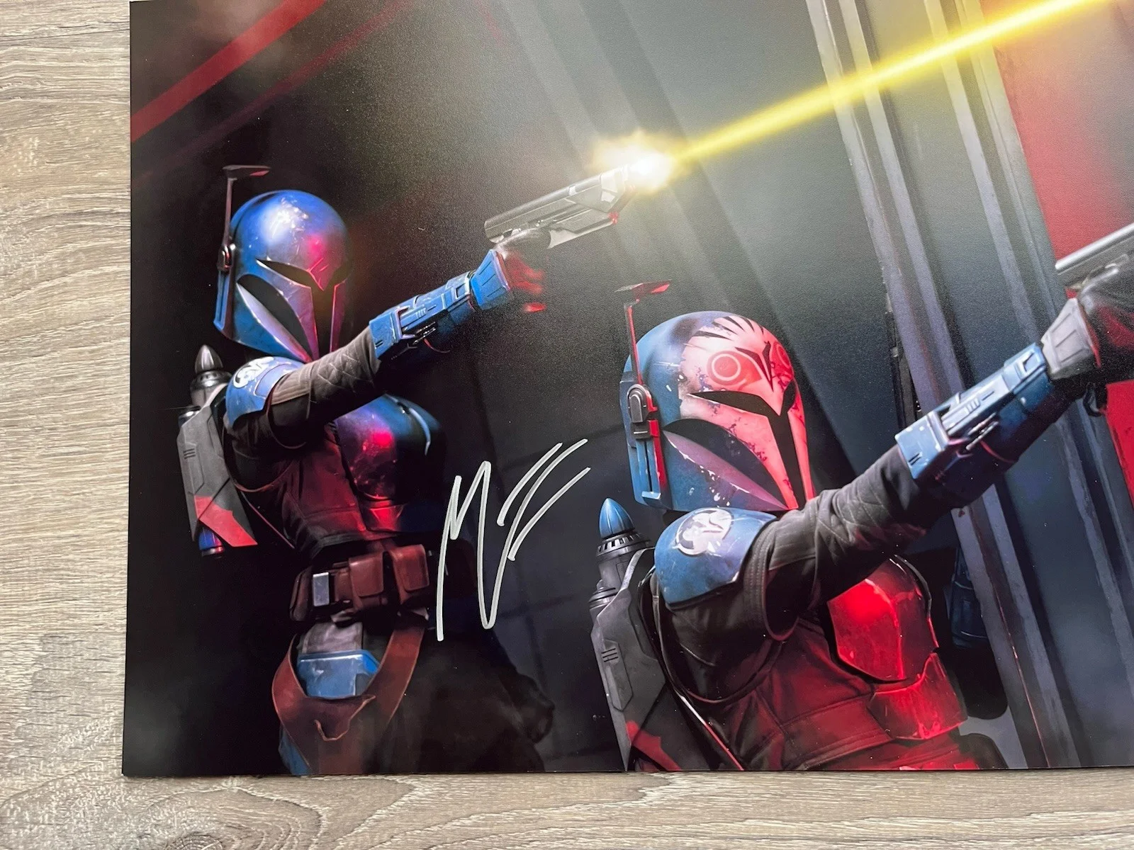 Mercedes Varnado — Mercedes Varnado Signed 11x17 Photo JSA COA Koska Reeves Mandalorian Star Wars, изображение 3