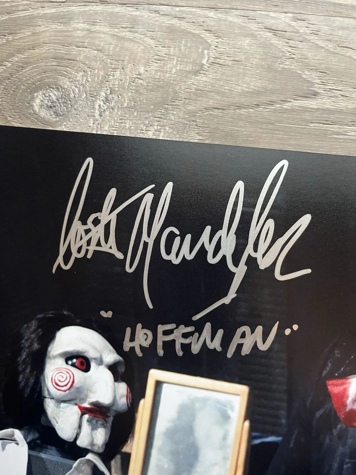 Costas Mandylor — Costas Mandylor Signed Saw 11x14 Photo JSA COA Detective Hoffman Jigsaw Horror, image 4