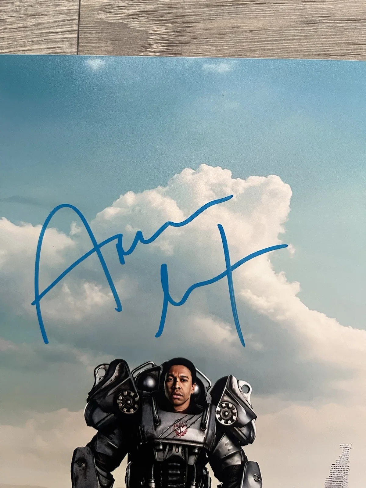Aaron Moten — Aaron Moten Signed Fallout 11x14 Photo Beckett COA Maximus, image 5