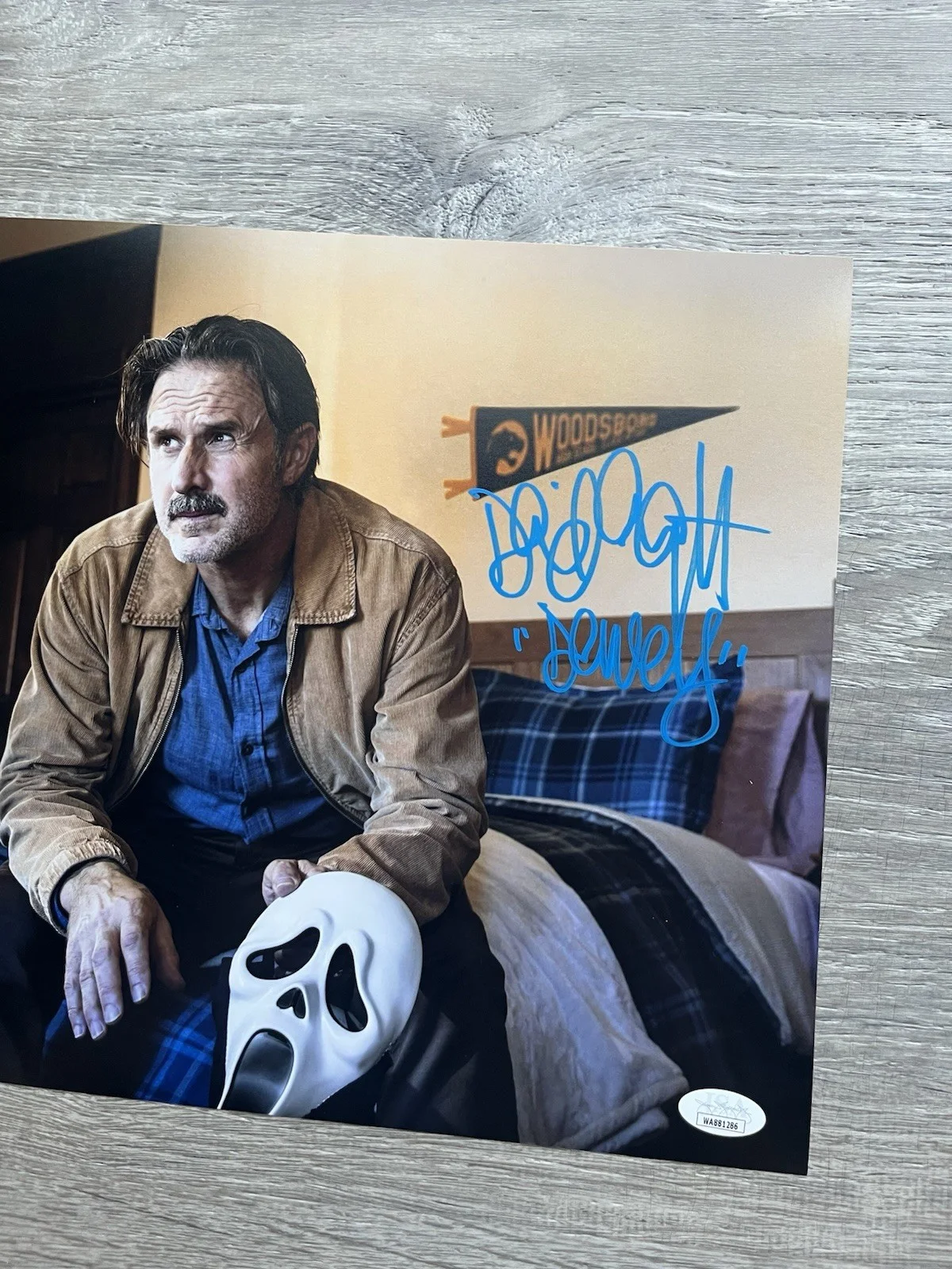 David Arquette — David Arquette Signed Scream 11x14 Photo JSA COA Dewey Riley Ghostface Horror, изображение 5