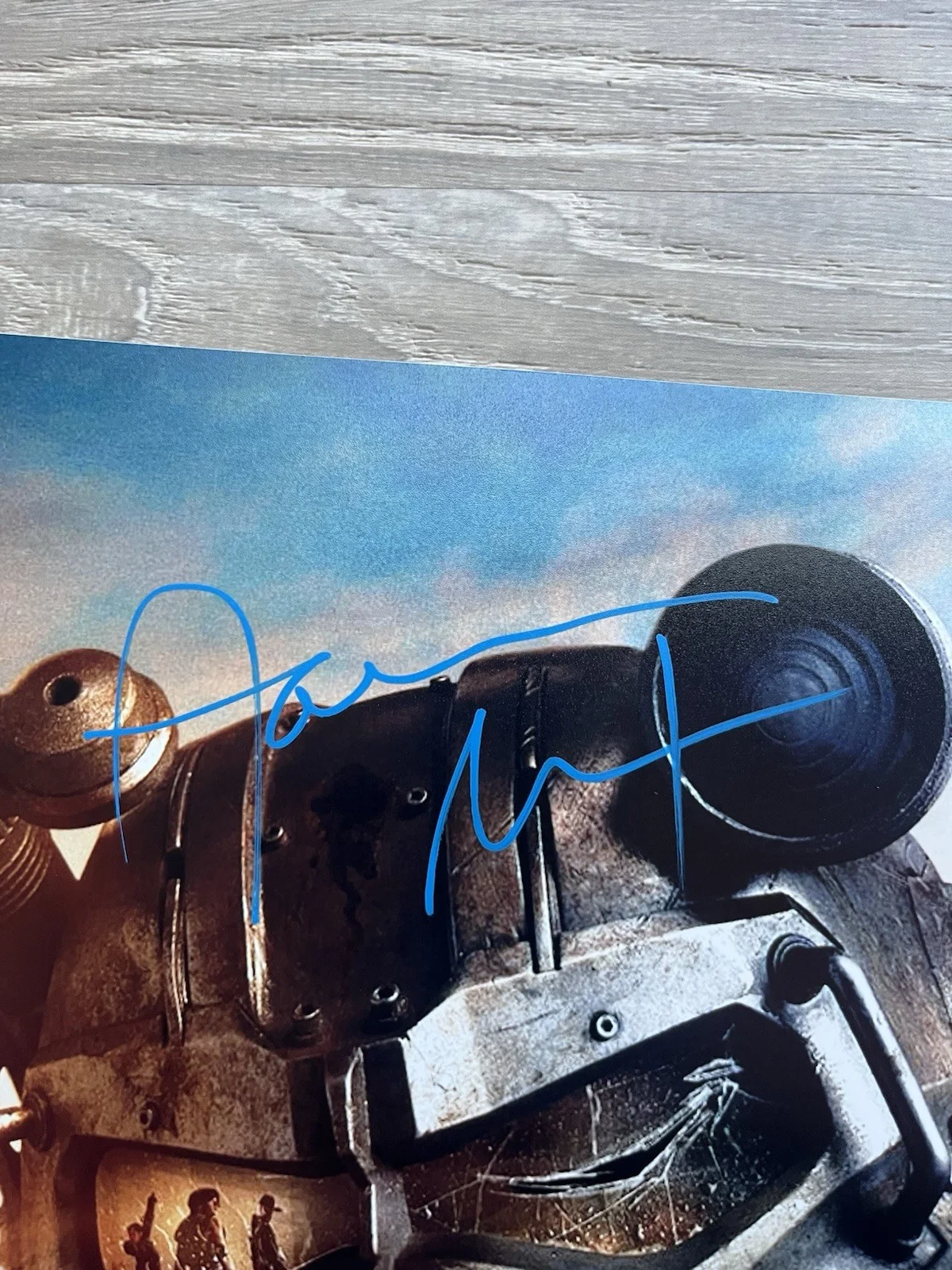 Aaron Moten — Aaron Moten Signed Fallout 11x14 Photo Beckett COA Maximus Brotherhood Of Steel, изображение 4