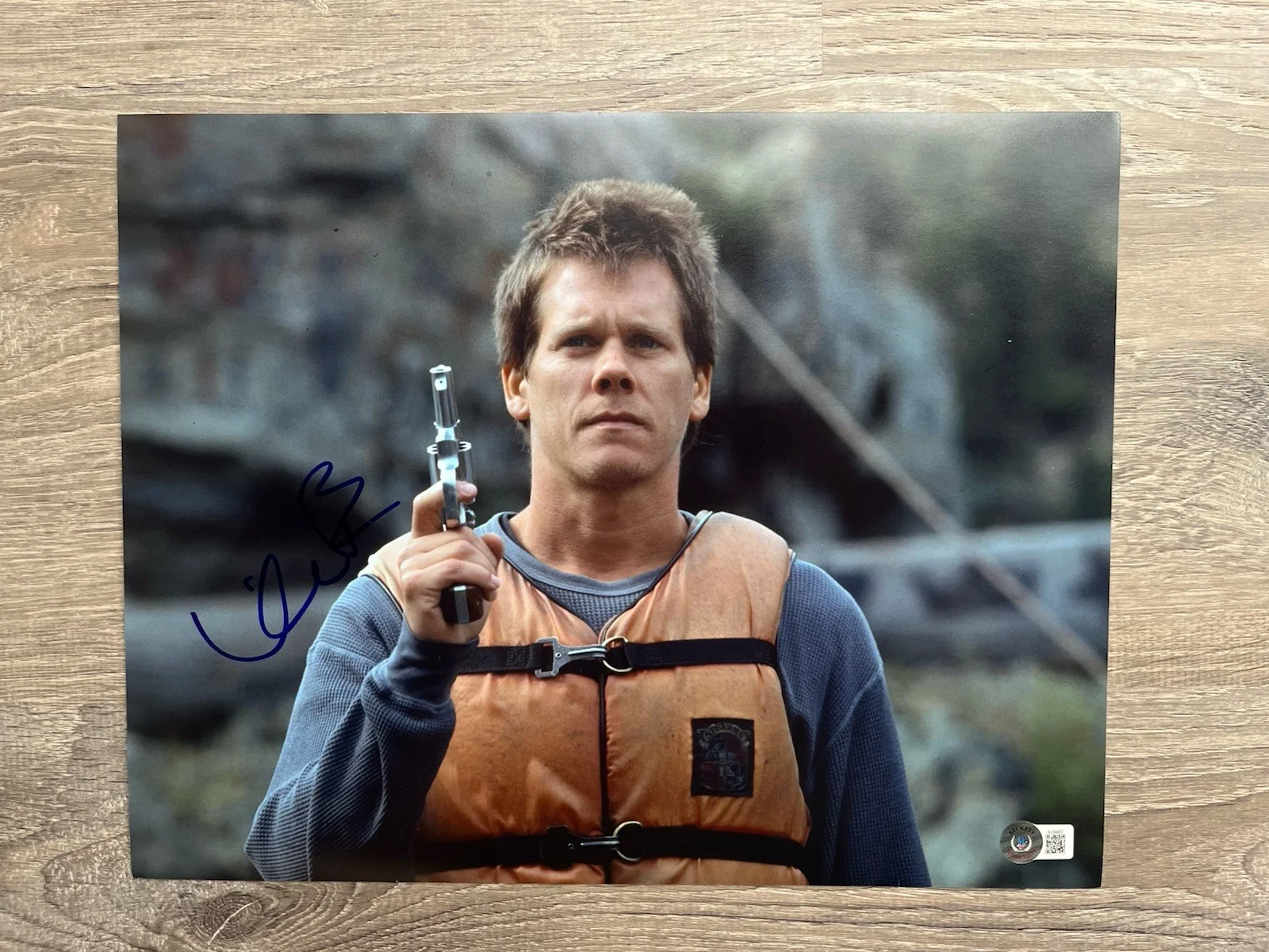 Kevin Bacon — Kevin Bacon Signed The River Wild 11x14 Photo Beckett COA Autograph, image 2