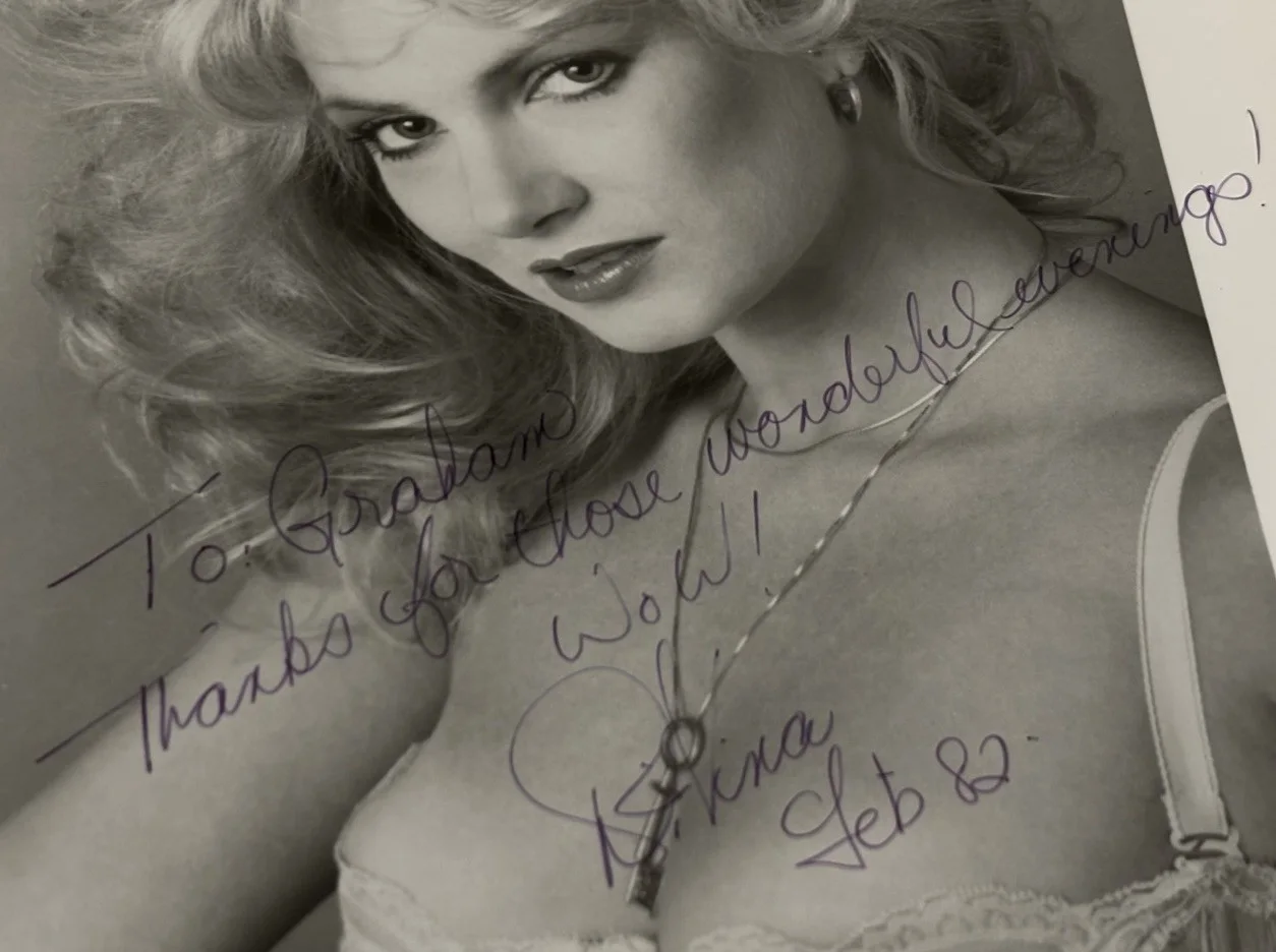 Original 1982 Penthouse Pet DIVINA CELESTE Signed Publicity Photo, image 2