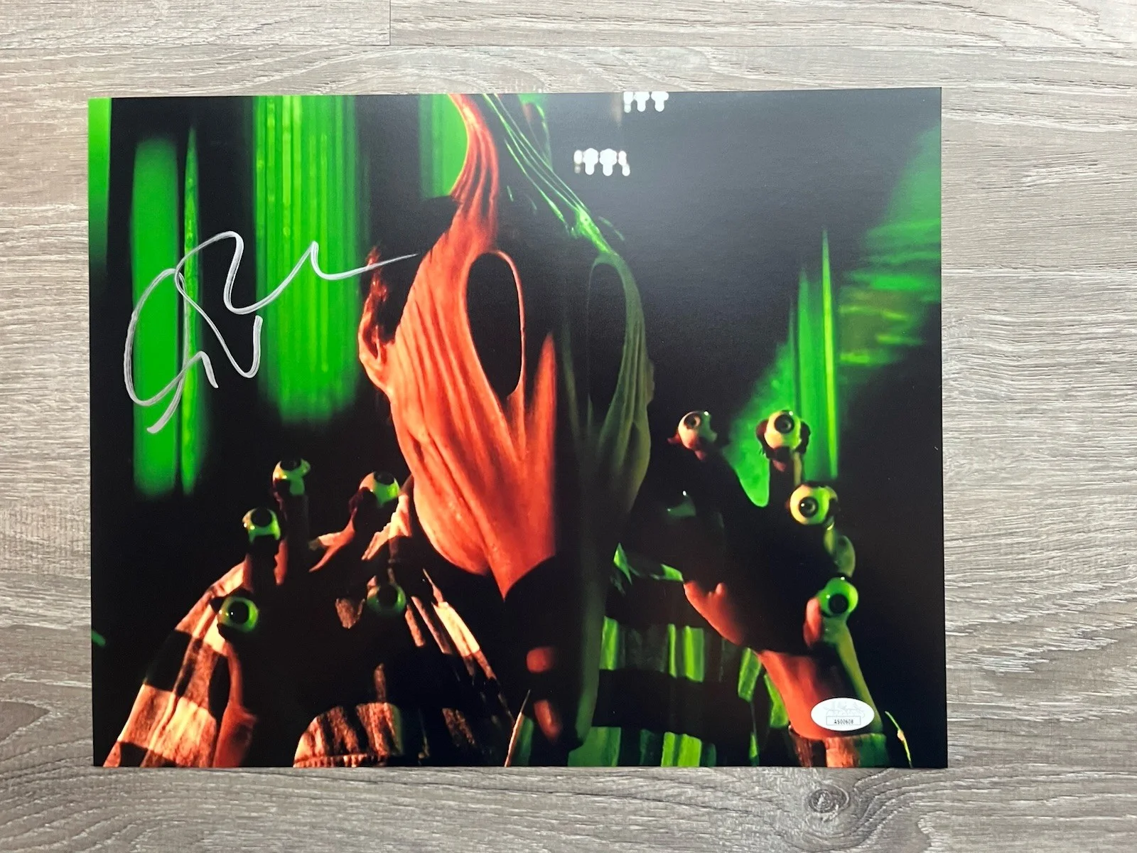 Alec Baldwin — Alec Baldwin Signed Beetlejuice 11x14 Photo JSA COA Adam Maitland Horror, изображение 2
