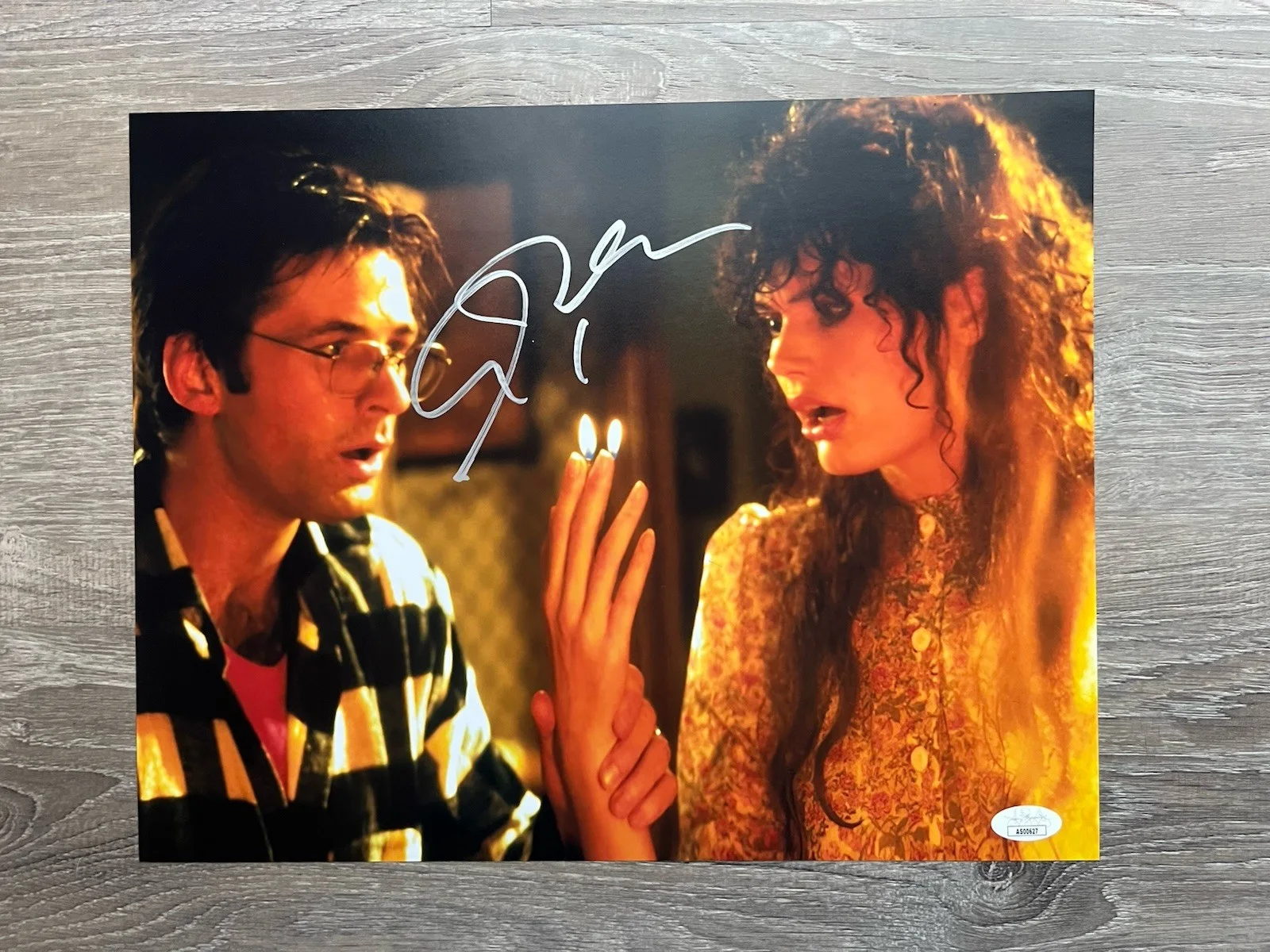 Alec Baldwin — Alec Baldwin Signed Beetlejuice 11x14 Photo JSA COA Adam Maitland Horror, image 2