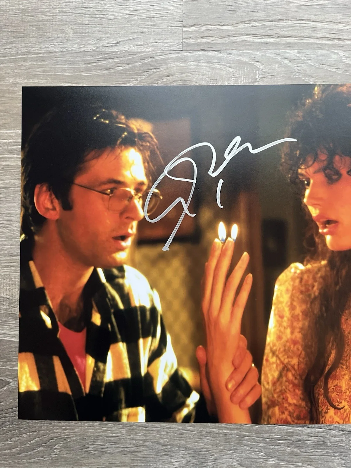 Alec Baldwin — Alec Baldwin Signed Beetlejuice 11x14 Photo JSA COA Adam Maitland Horror, image 3