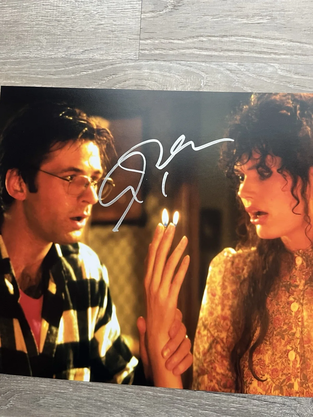 Alec Baldwin — Alec Baldwin Signed Beetlejuice 11x14 Photo JSA COA Adam Maitland Horror, image 5