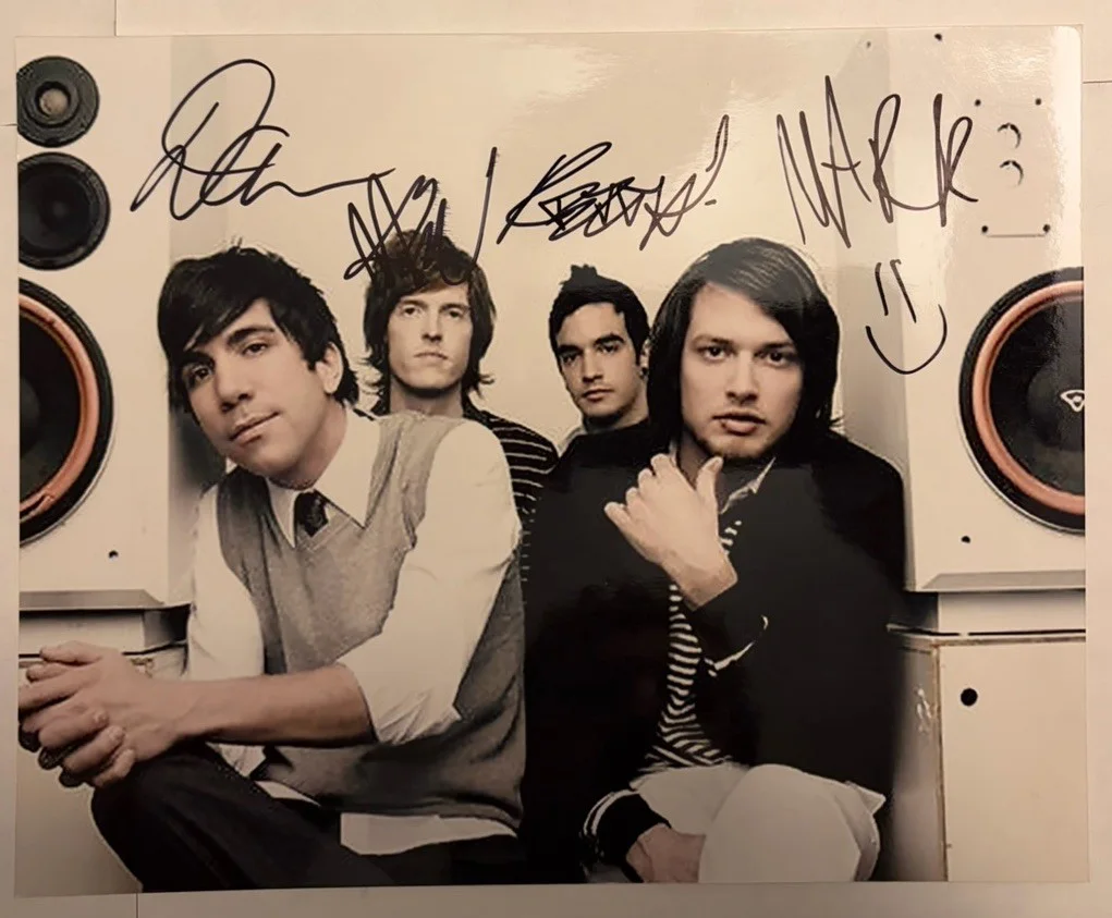 The Fold Band This Too Shall Pass 2006 Signed Autographed CD Photo Sticker Lot, изображение 2