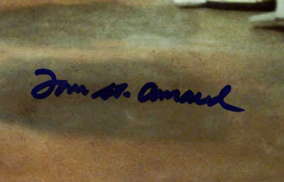 TOM ST. AMAND SIGNED AUTOGRAPHED 11x14 PHOTO AT-AT ILM STAR WARS BECKETT BAS, image 2