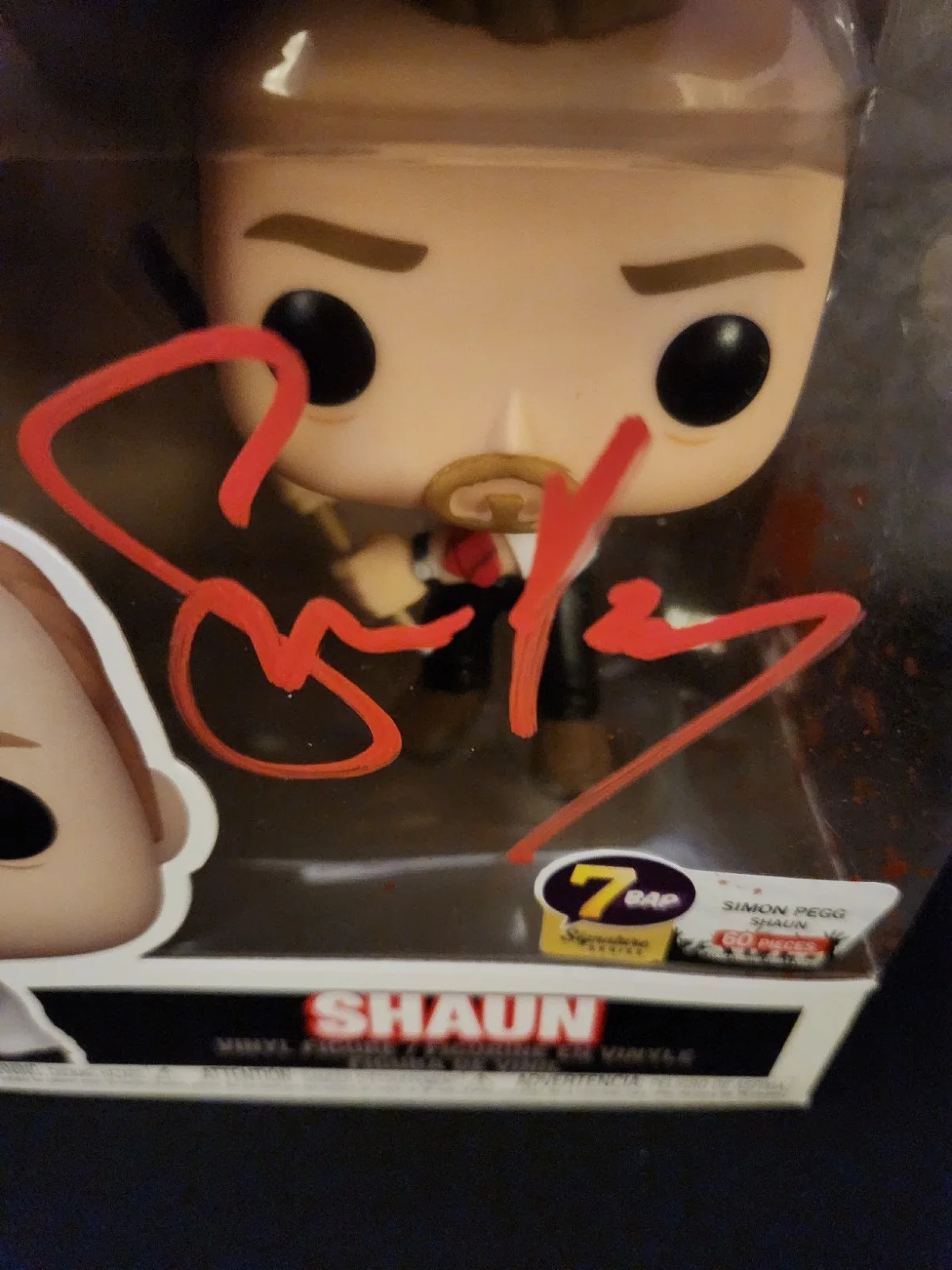 Simon Pegg — Shaun Of The Dead Signed Simon Pegg JSA! 1/60 Pieces, изображение 4