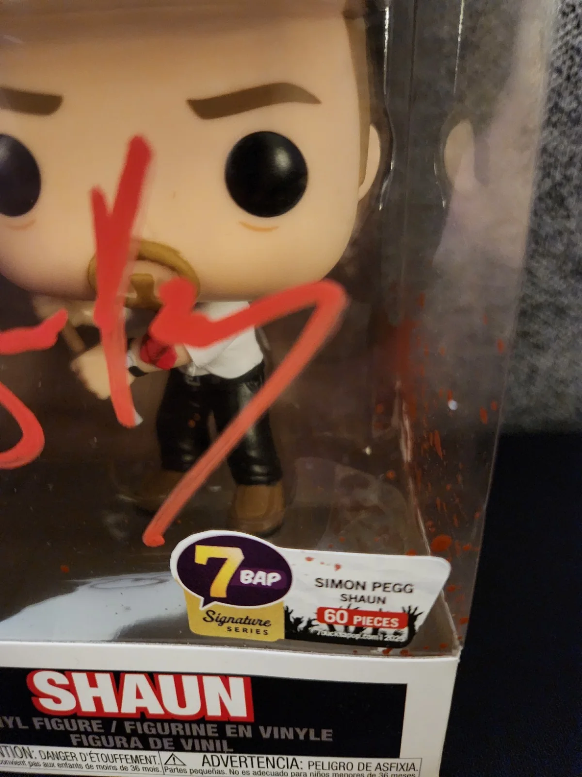 Simon Pegg — Shaun Of The Dead Signed Simon Pegg JSA! 1/60 Pieces, изображение 5