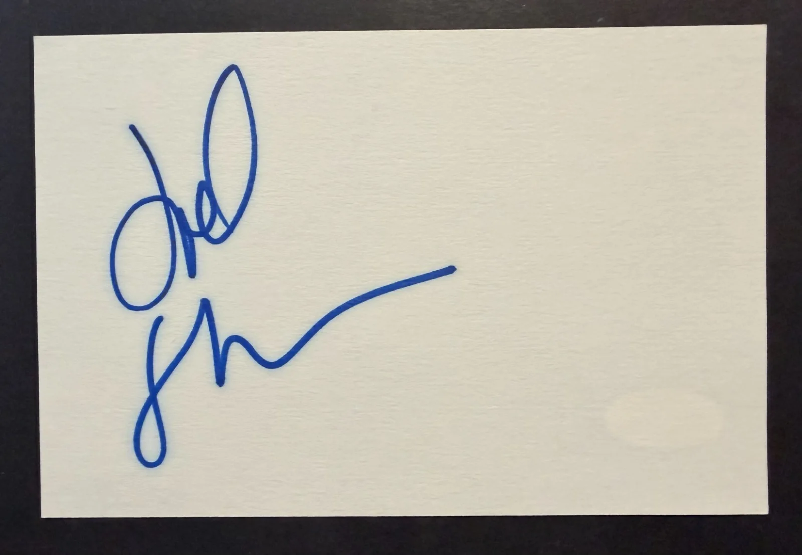 Joel Schumacher — Joel Schumacher American Director Producer Screenwriter Signed Sheet JSA COA