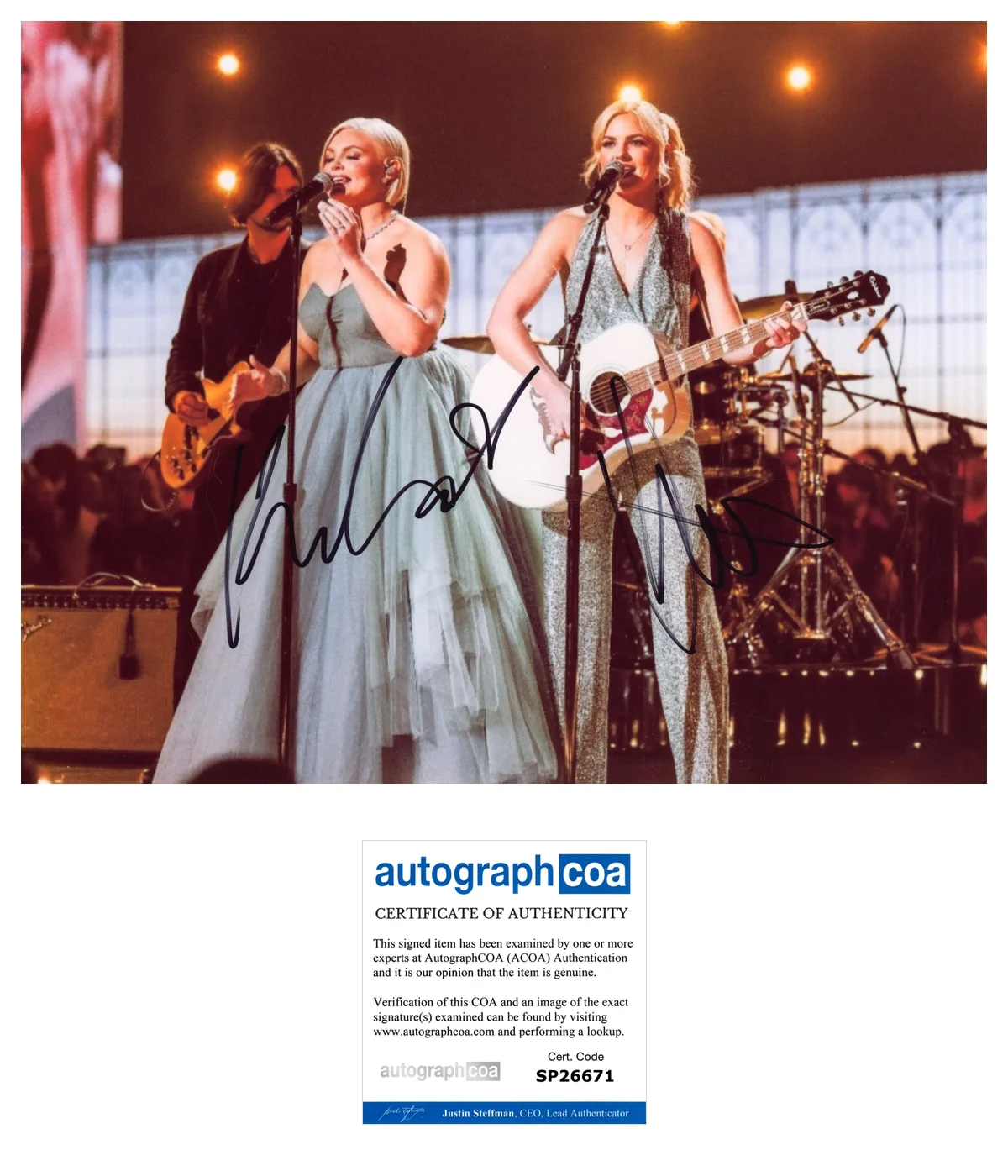 TIGIRLILY GOLD KENDRA & KRISTA SIGNED AUTOGRAPH 8x10 PHOTO w/EXACT PROOF & COA, изображение 2
