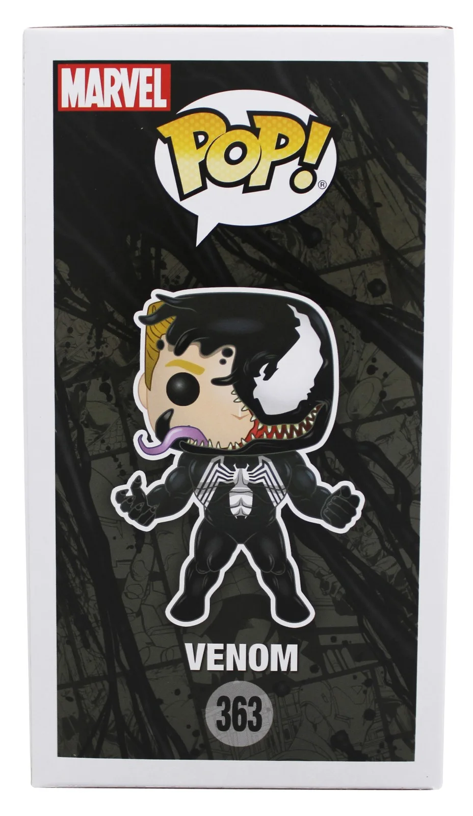 Tom Hardy — Tom Hardy Venom Authentic Signed Venom #363 Funko Pop Vinyl Figure BAS #BN41661, изображение 5