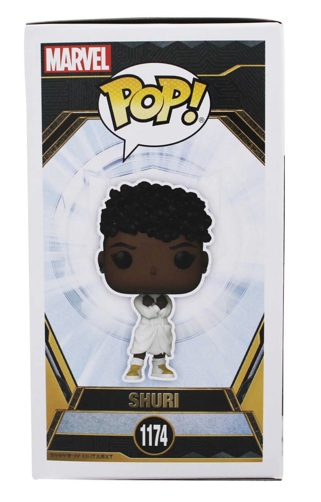 Letitia Wright — Letitia Wright Black Panther Signed Shuri #1174 Funko Pop Vinyl Figure BAS, изображение 5