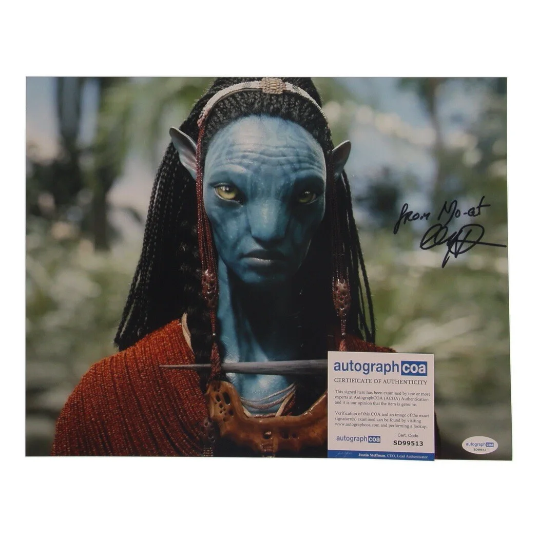 CCH Pounder — CCH Pounder Autographed Avatar 11x14 ACOA “From Mo’at” Inscription!