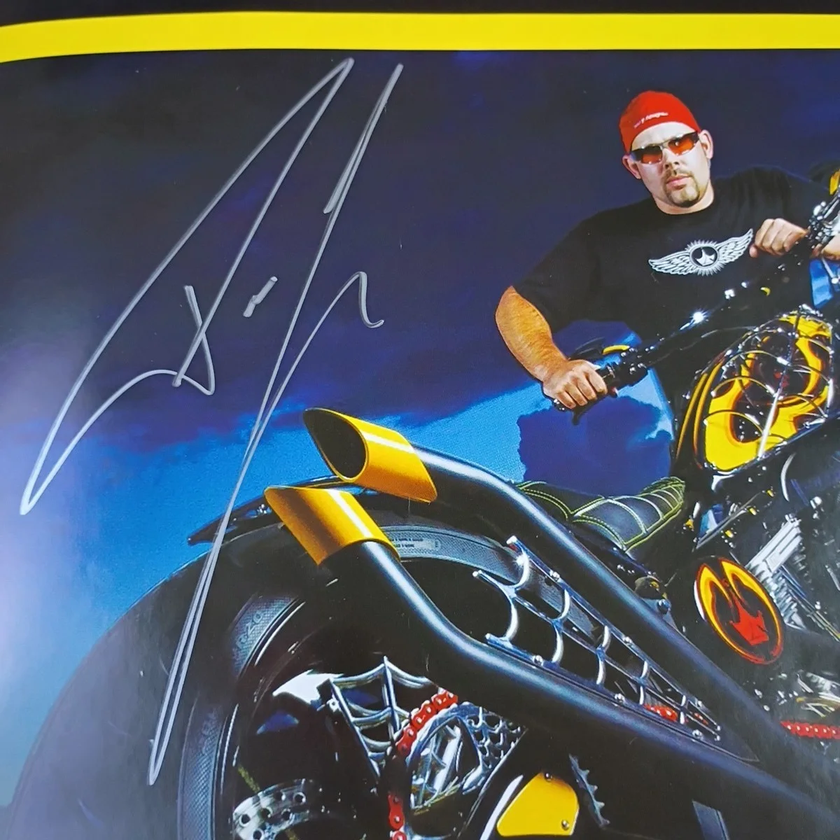 Paul Teutul Jr, Michael Teutul — Geico American Choppers 11x17 Poster Signed by Paul Teutul Jr and Michael Teutul, изображение 2