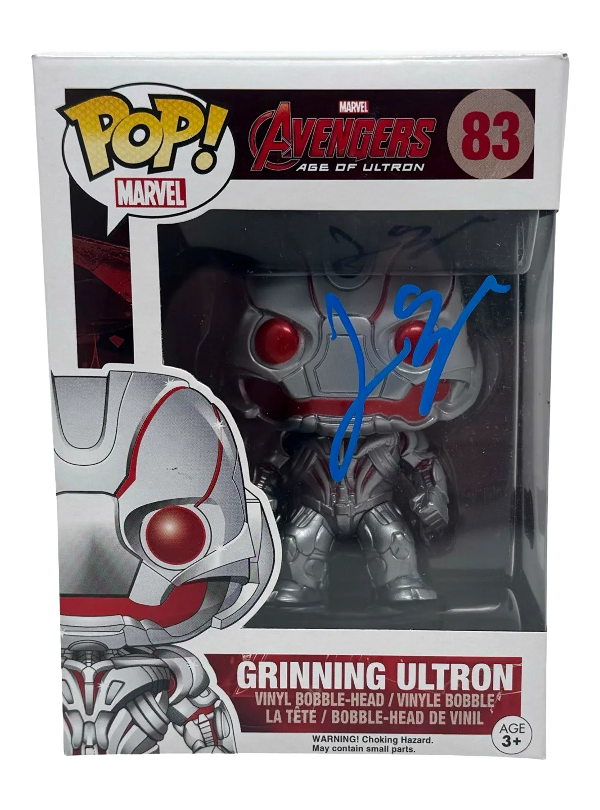 James Spader — James Spader Signed Avengers Grinning Ultron Funko Pop Autograph Marvel Beckett