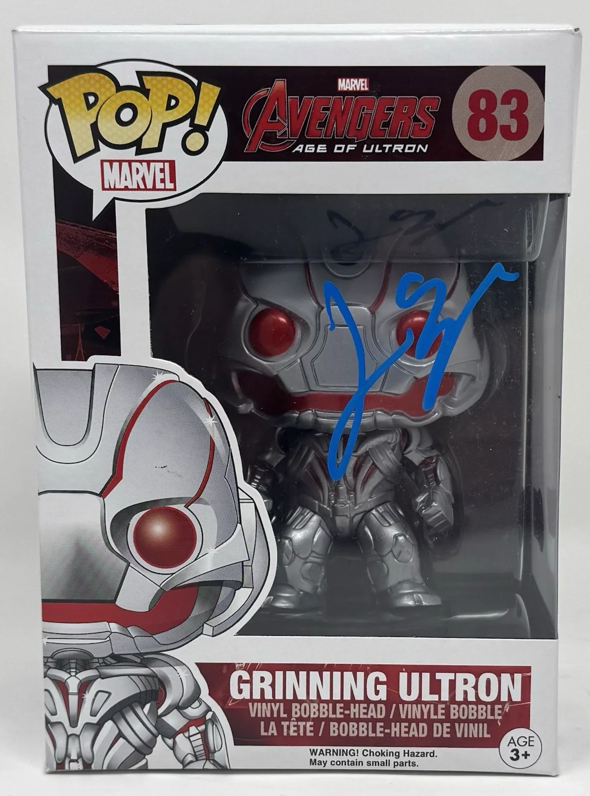 James Spader — James Spader Signed Avengers Grinning Ultron Funko Pop Autograph Marvel Beckett, изображение 2