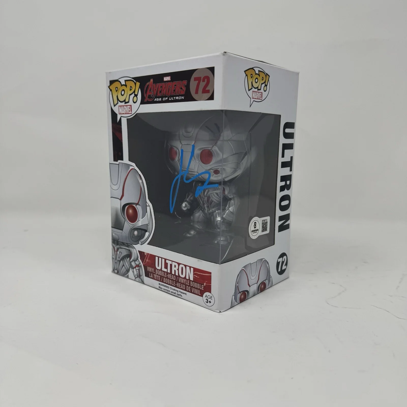 James Spader — James Spader Signed Ultron Funko Pop Avengers: Age of Ultron 72 Marvel BAS COA, image 3