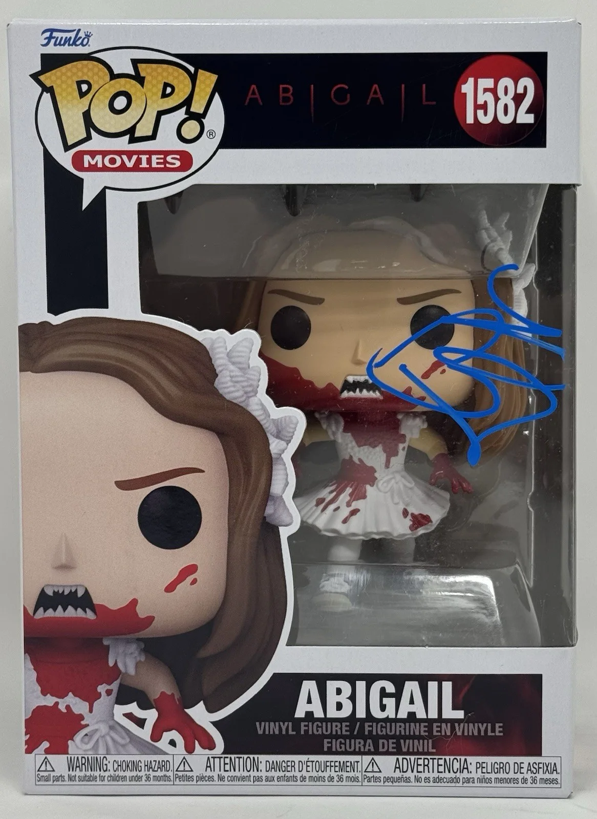 KATHRYN NEWTON — Kathryn Newton Signed Abigail Funko Pop 1582 Autograph 2024 Horror Movie BAS COA, изображение 2