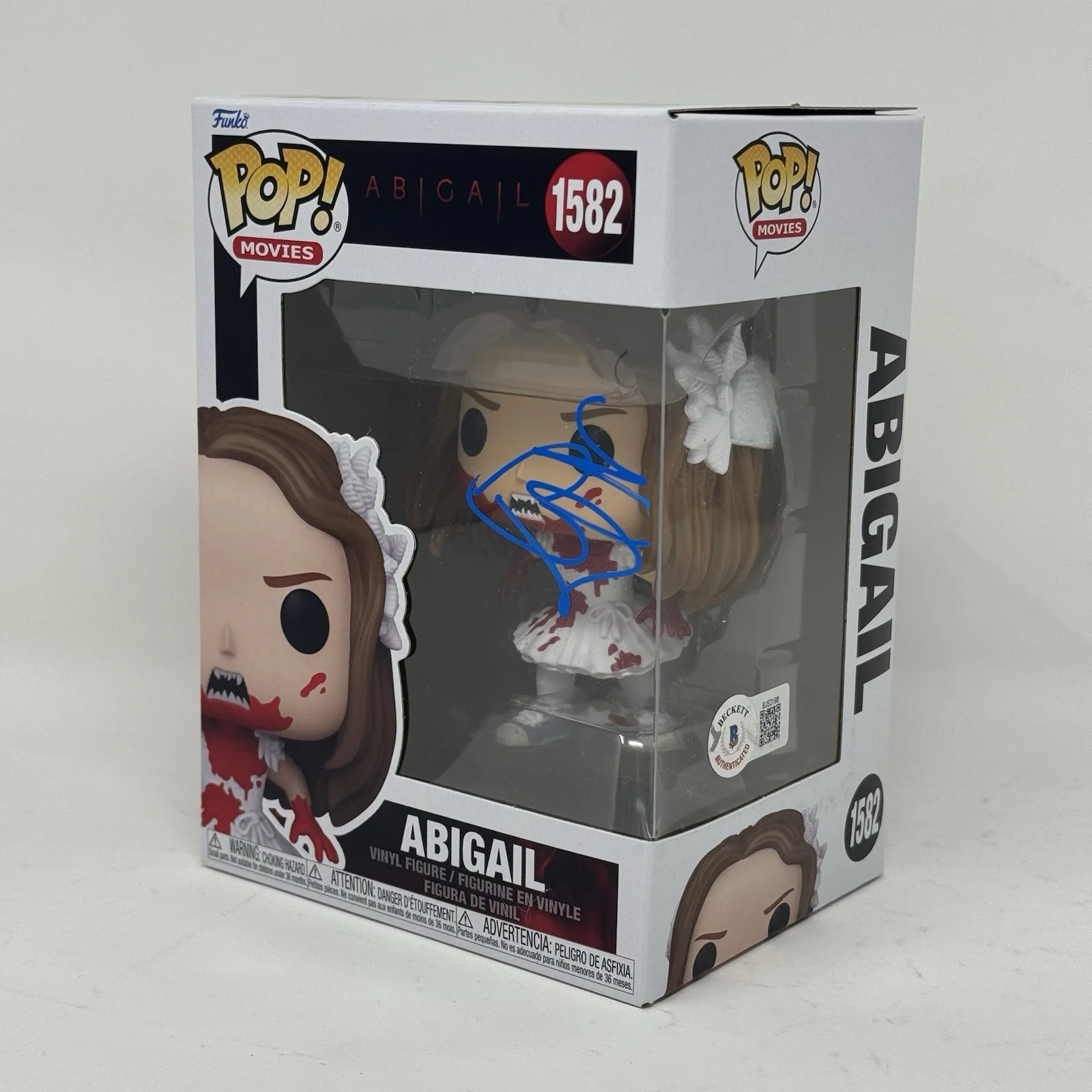 KATHRYN NEWTON — Kathryn Newton Signed Abigail Funko Pop 1582 Autograph 2024 Horror Movie BAS COA, изображение 3