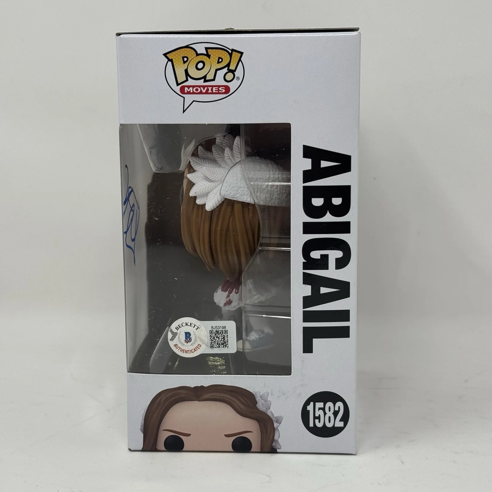KATHRYN NEWTON — Kathryn Newton Signed Abigail Funko Pop 1582 Autograph 2024 Horror Movie BAS COA, изображение 4