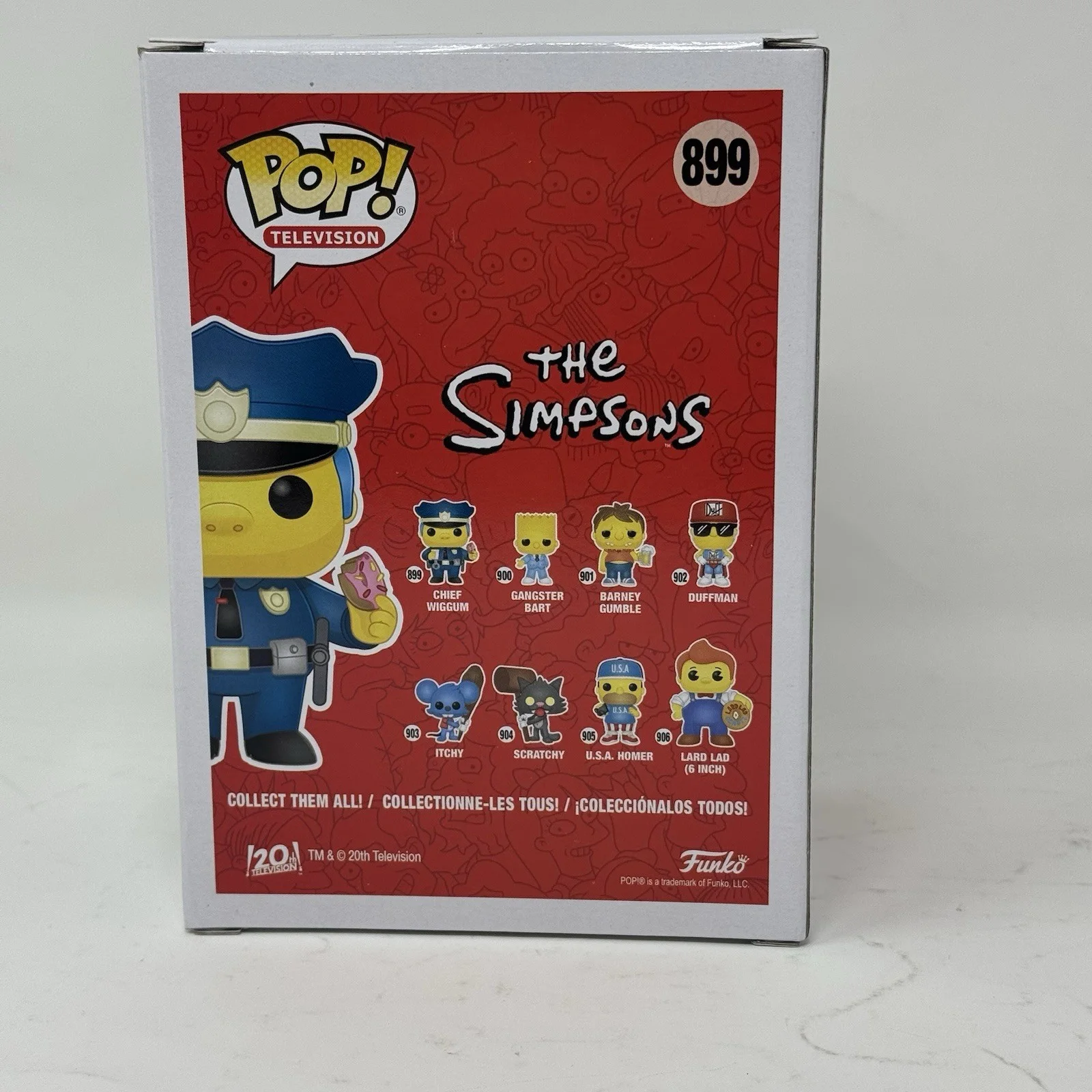 Hank Azaria — Hank Azaria Signed The Simpsons Chief Wiggum Funko Pop 889 Autograph Beckett COA, изображение 5