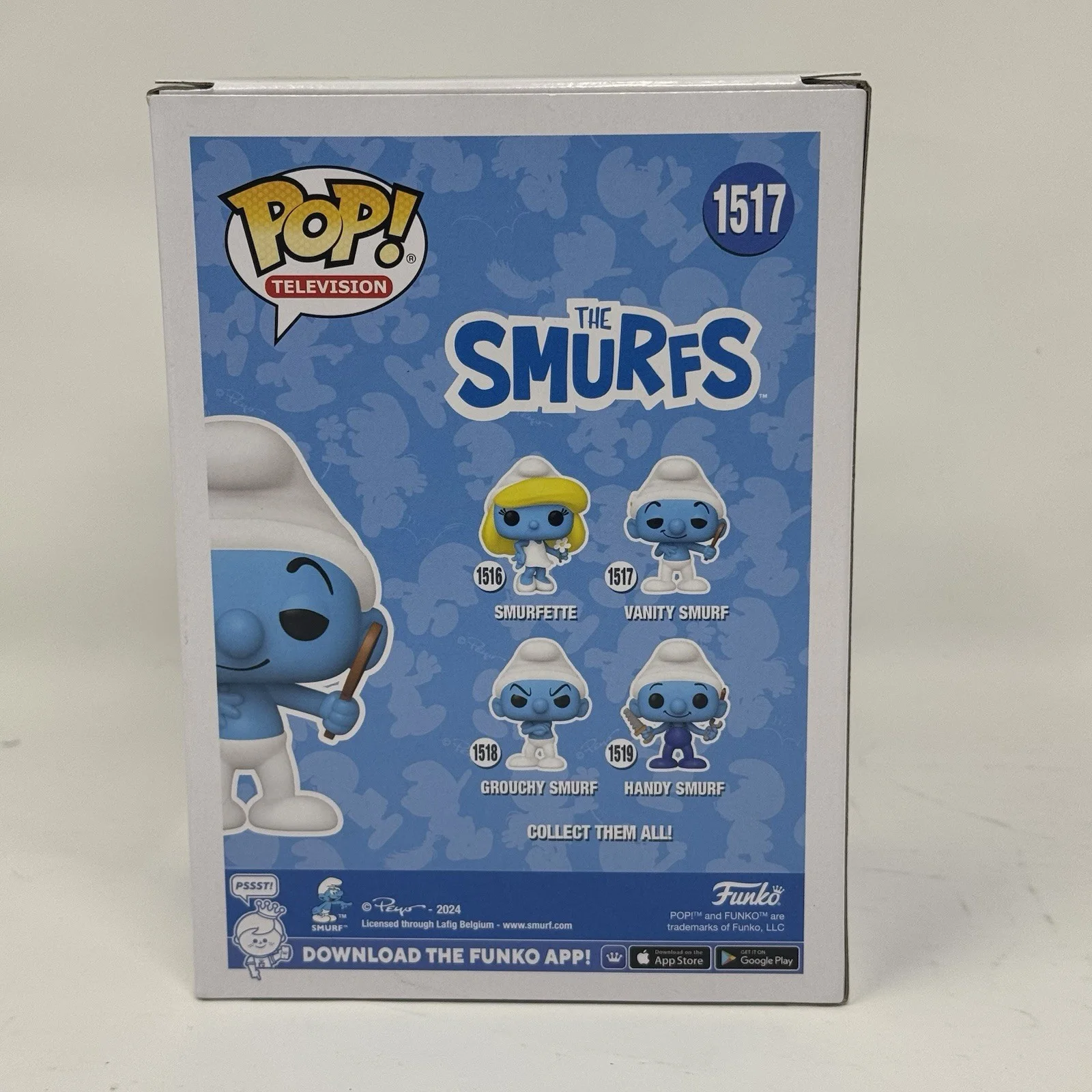 John Oliver — John Oliver Signed Vanity Smurf Funko Pop Figure The Smurfs 2 #1517 Beckett COA, image 5