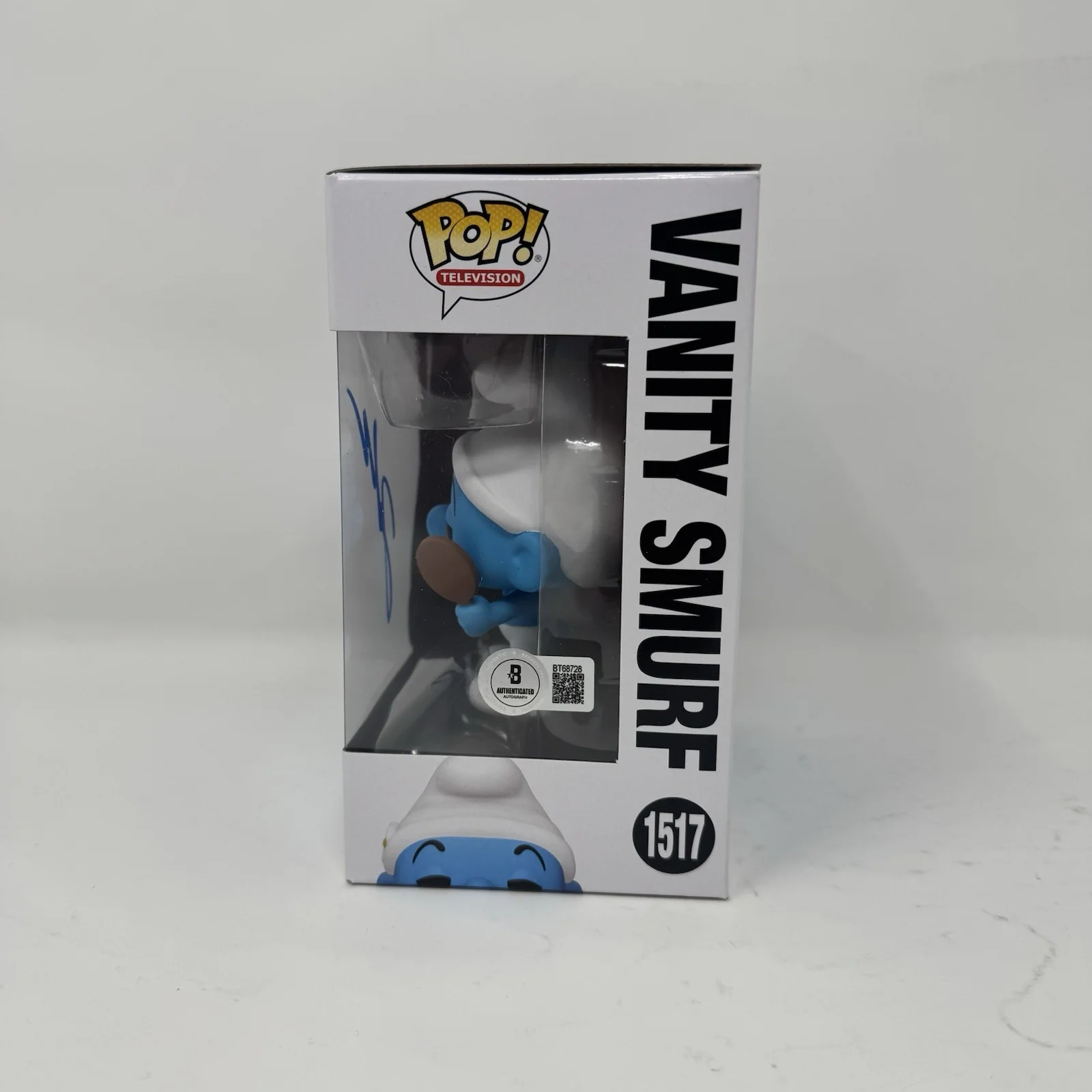 John Oliver — John Oliver Signed Vanity Smurf Funko Pop The Smurfs 2 Autograph Beckett COA, изображение 3