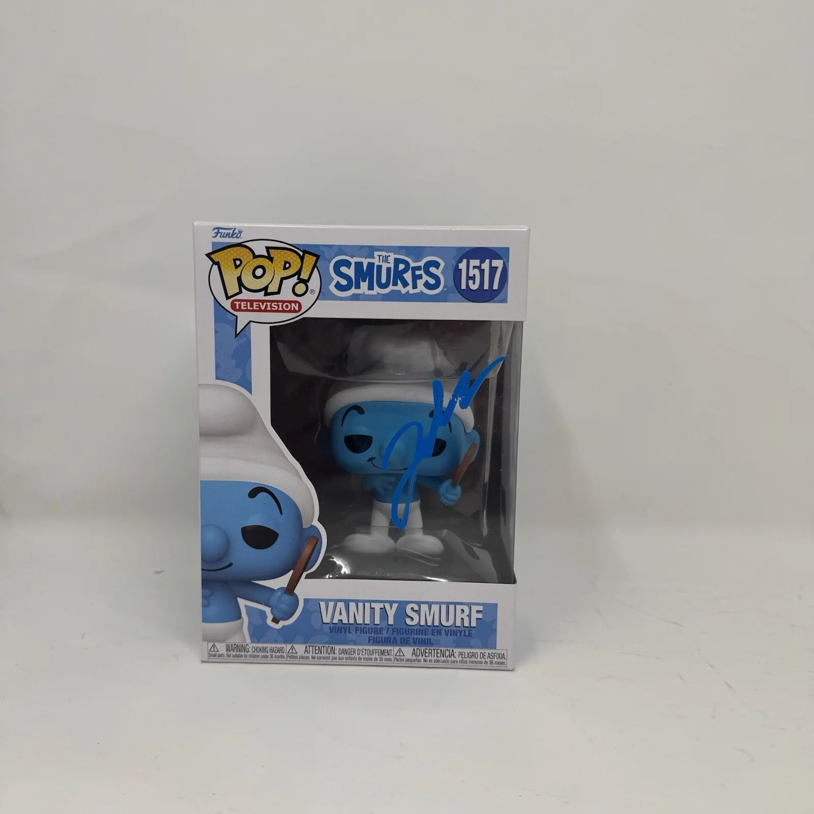 John Oliver — John Oliver Signed Vanity Smurf Funko Pop The Smurfs 2 Autograph Beckett COA, изображение 5