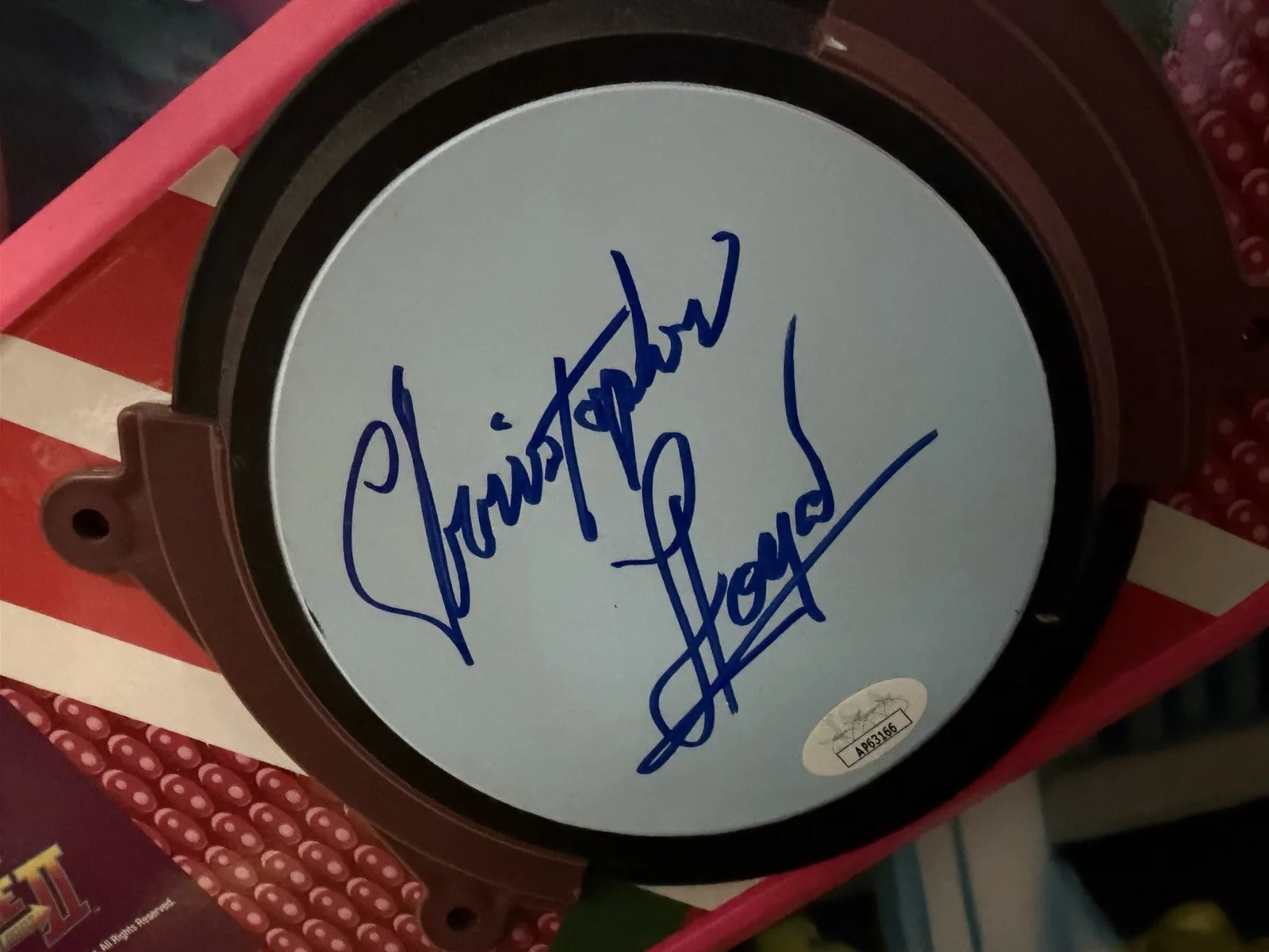Michael J Fox — 1OF1 FRAME - MICHAEL J FOX CHRISTOPHER LLOYD Autographed BACK TO THE FUTURE, image 4
