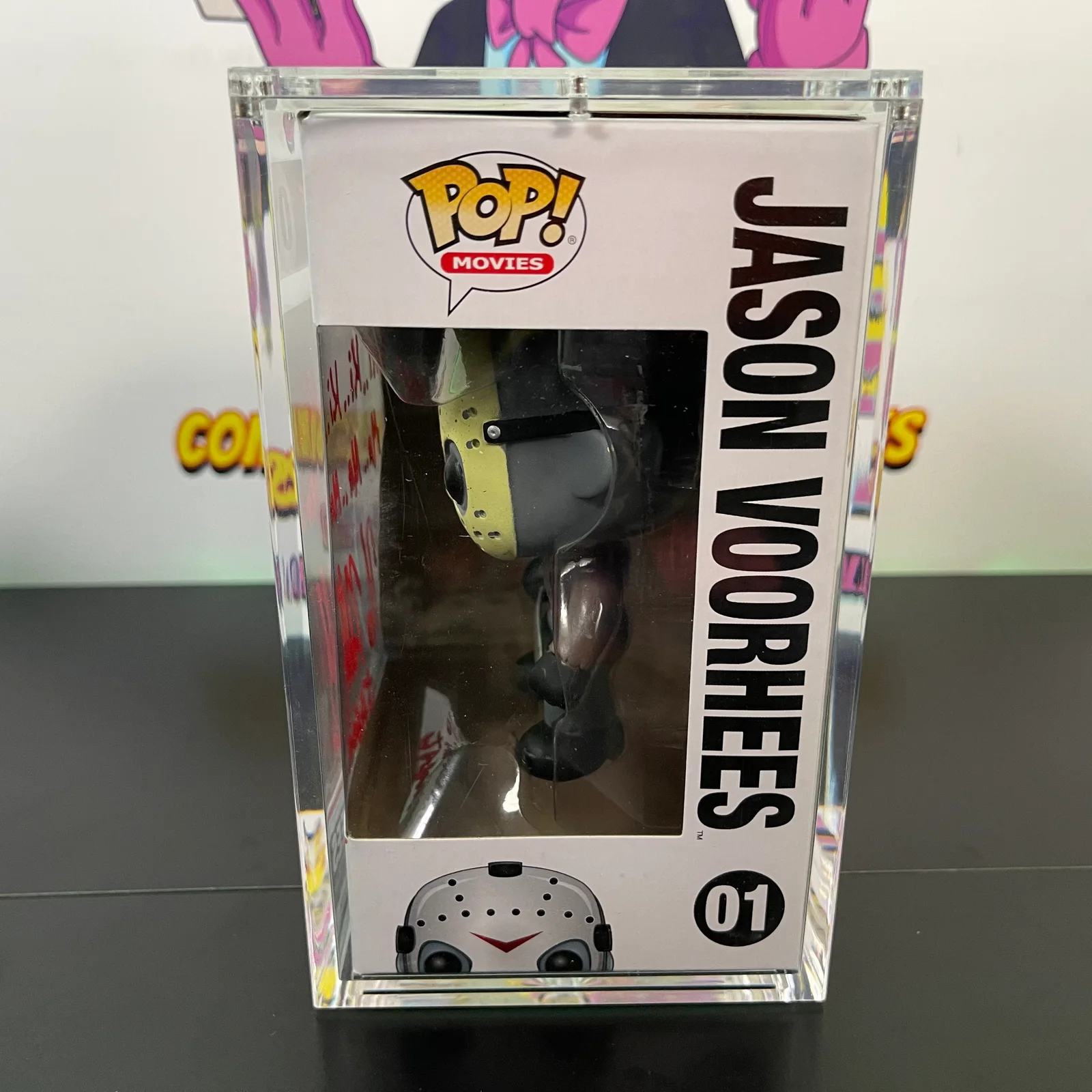 Friday the 13th Jason Voorhees Signed Pop by Kane Hodder "Ki ki ki Ma ma ma", image 2