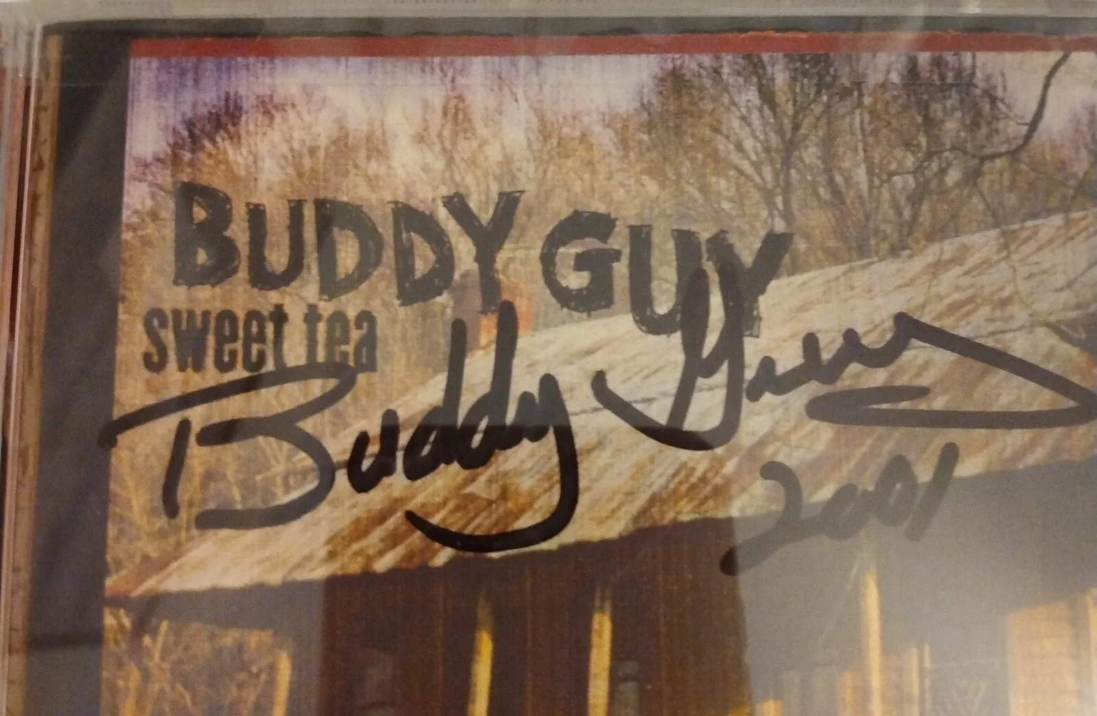 buddy guy - sweet tea - signed - autographed - compact disc, image 2
