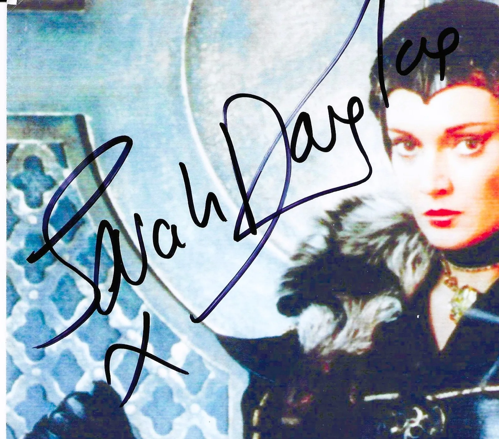 Sarah Douglas — Sarah Douglas signed CONAN the Destroyer, SUPERMAN 1 & 2, Dynasty w. PSA/DNA coa, image 2