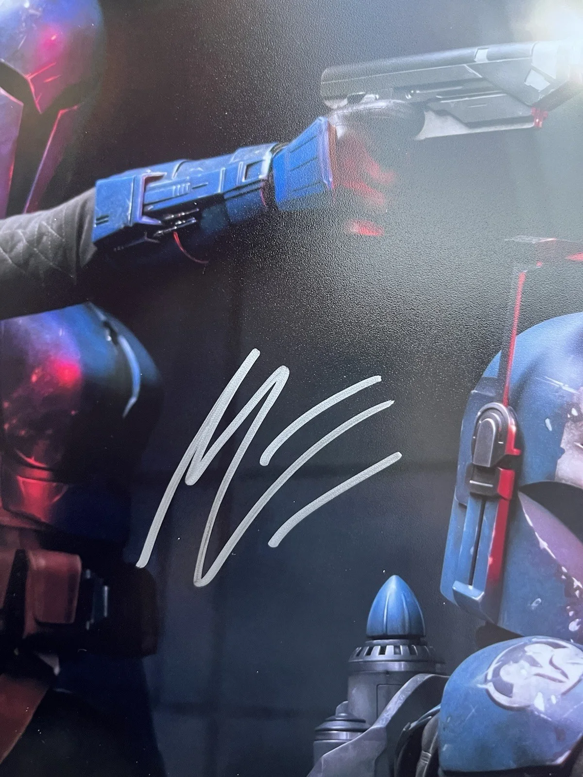 Mercedes Varnado — Mercedes Varnado Signed 11x17 Photo JSA COA Star Wars Mandalorian Sasha Banks, изображение 4