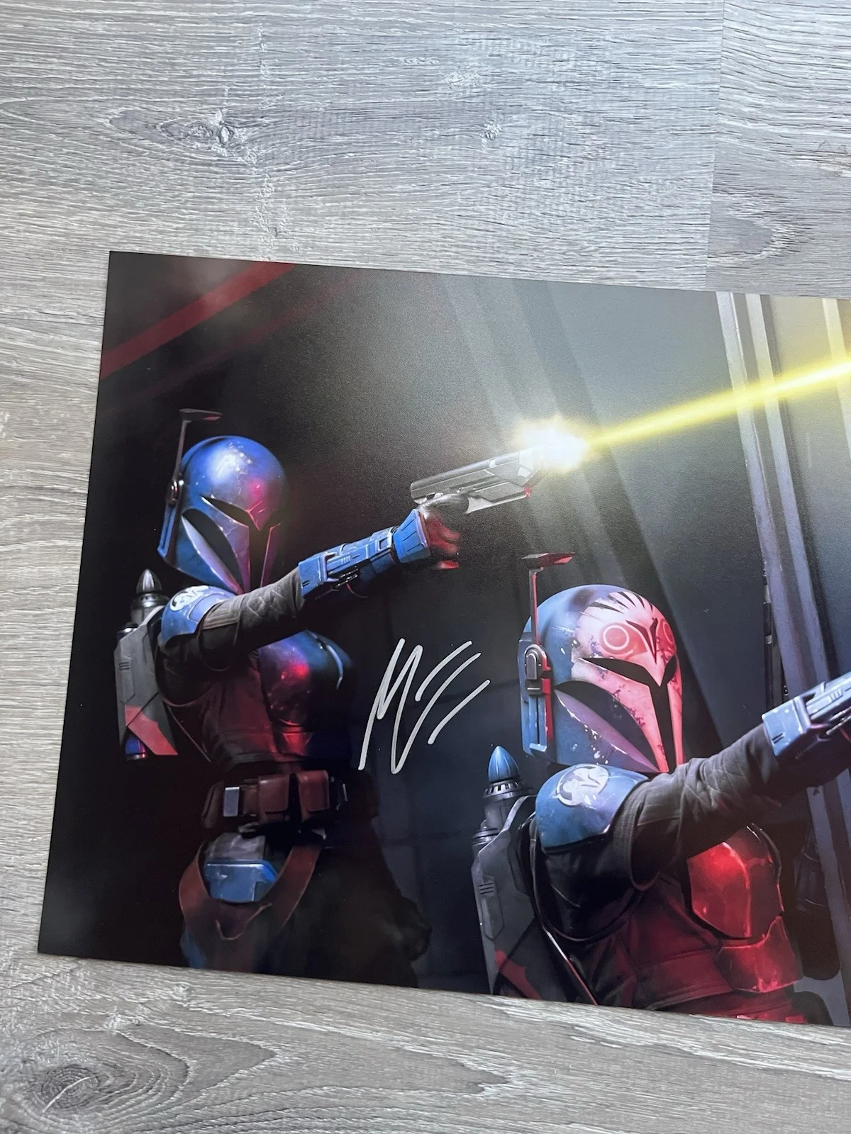 Mercedes Varnado — Mercedes Varnado Signed 11x17 Photo JSA COA Star Wars Mandalorian Sasha Banks, изображение 5