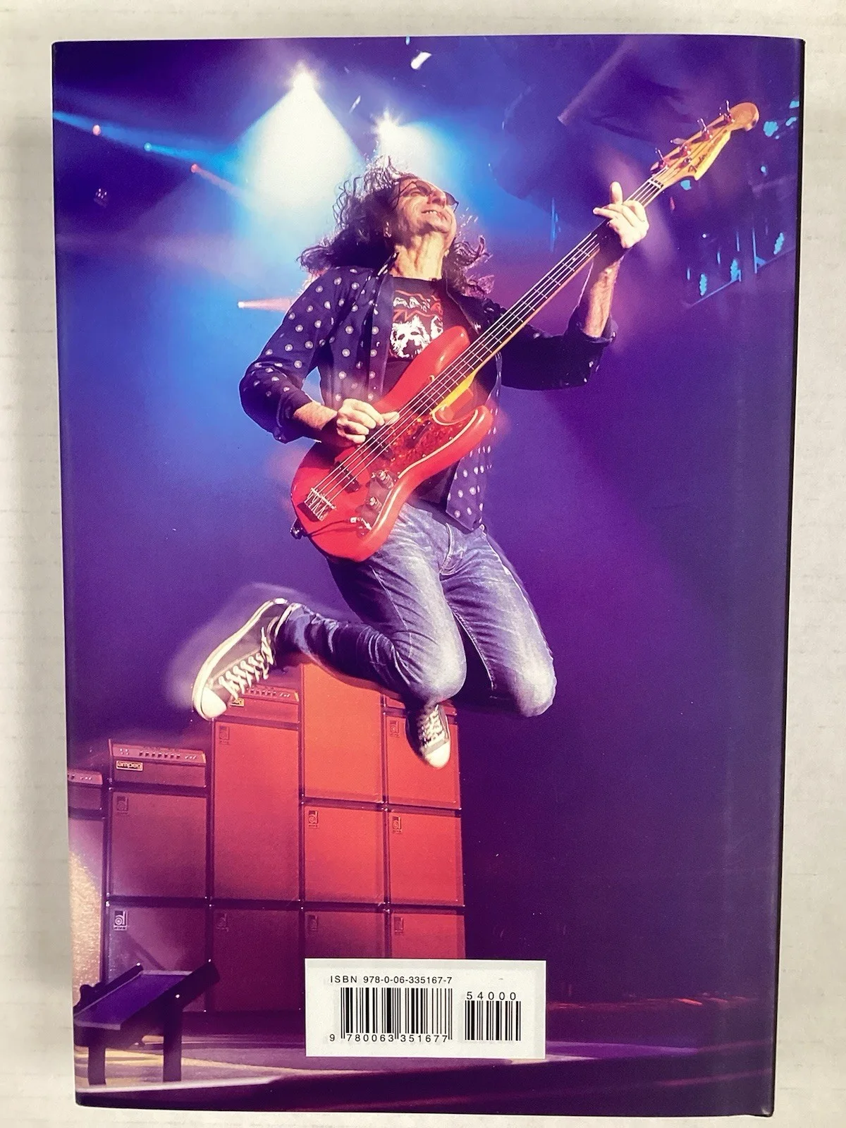 Geddy Lee Signed Book My Effin Story Rush Neil Peart Lifeson Autograph Music JSA, изображение 4