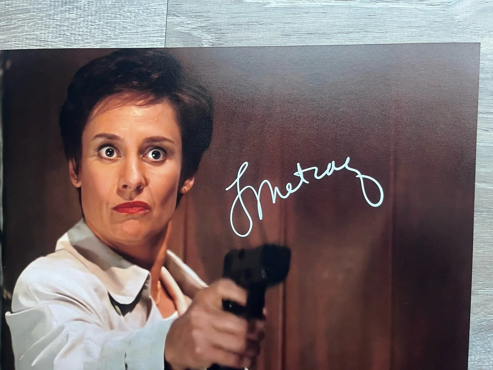 Laurie Metcalf — Laurie Metcalf Signed Scream 11x14 Photo Beckett COA Ghostface Mrs Loomis Horror, image 3