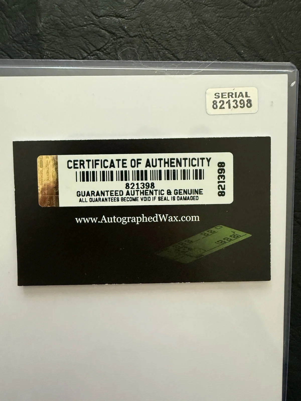 Jeff Bridges — Jeff Bridges Autograph 8x10 Lifetime Certificate of Authenticity Big Lebowski, image 2