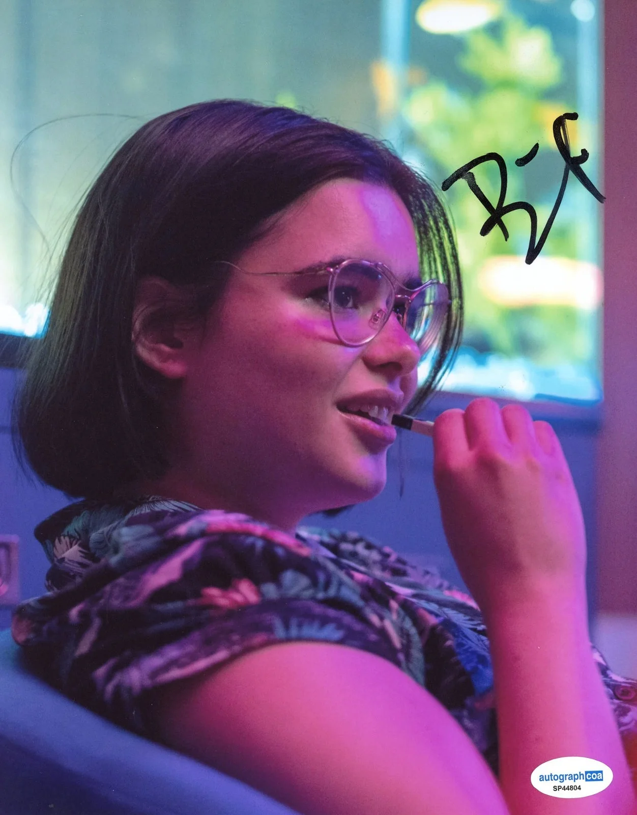 Barbie Ferreira — Barbie Ferreira signed "EUPHORIA" 8x10 Photo a EXACT PROOF Hot SEXY Kat ACOA COA, изображение 4