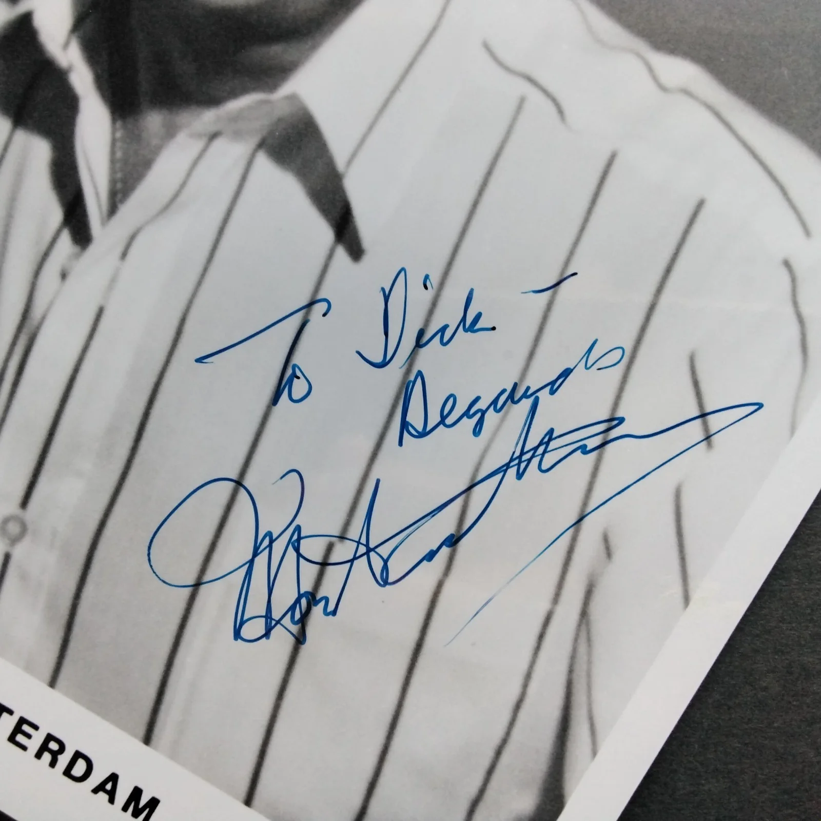 Morey Amsterdam SIGNED Photo TV Actor Writer Vaudeville Dick Van Dyke Comedy, image 4