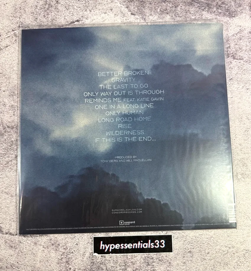 Sarah McLachlan Better Broken Signed Cover Vinyl LP Autographed New. In Hand, изображение 3