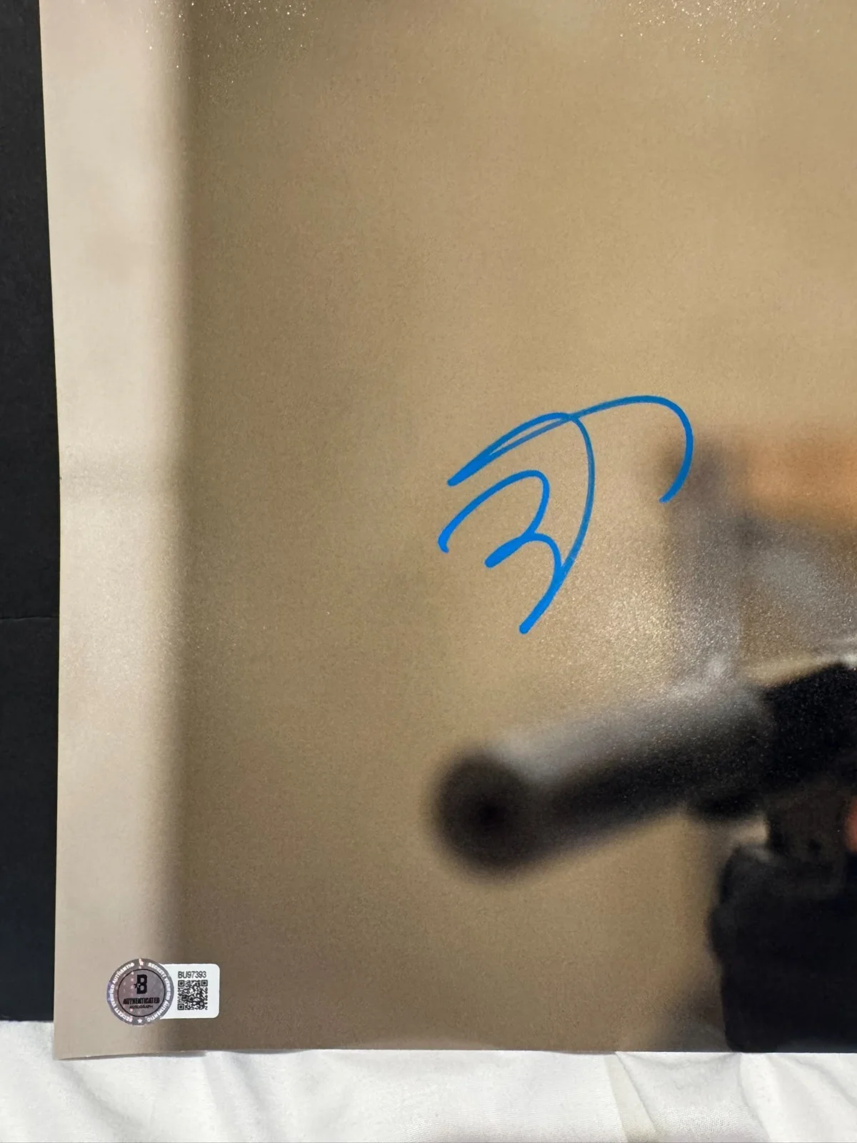 BENICIO DEL TORO SIGNED 16X20 SICARIO PHOTO AUTO BECKETT BAS COA, image 2