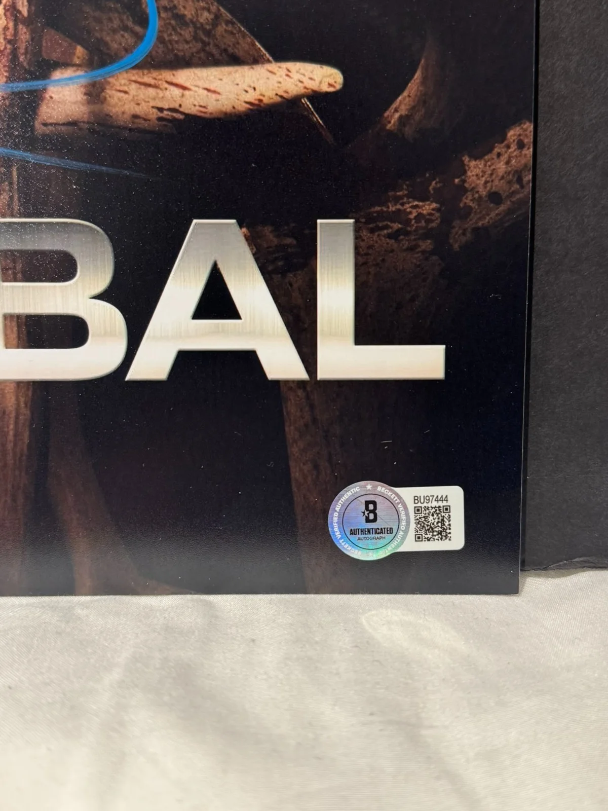 MADS MIKKELSEN SIGNED 11X17 HANNIBAL PHOTO AUTO HIT SHOW BECKETT BAS COA, image 3