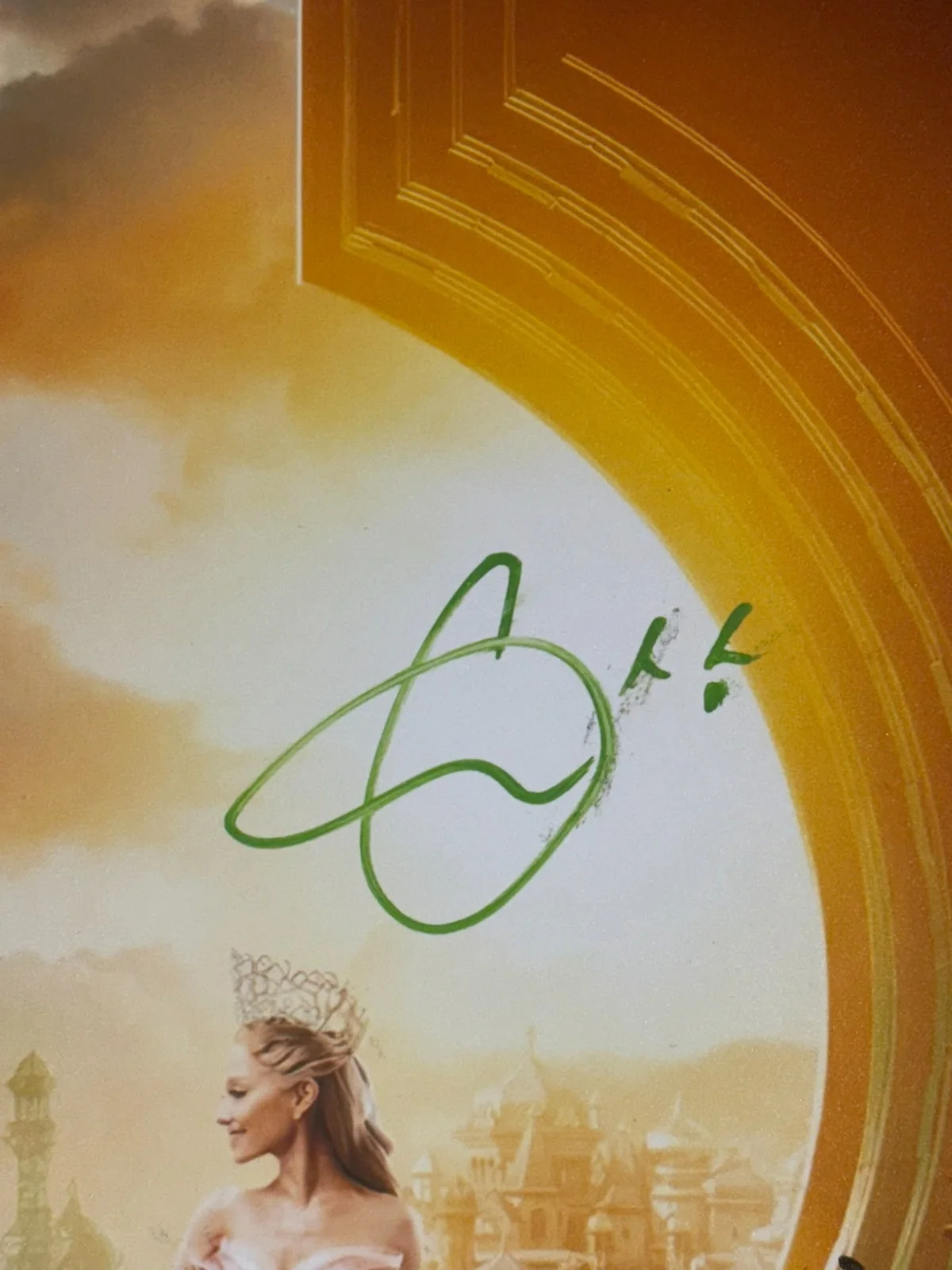 ARIANA GRANDE CYNTHIA ERIVO DUAL SIGNED 11X17 PHOTO WICKED AUTO BECKETT BAS COA, изображение 2