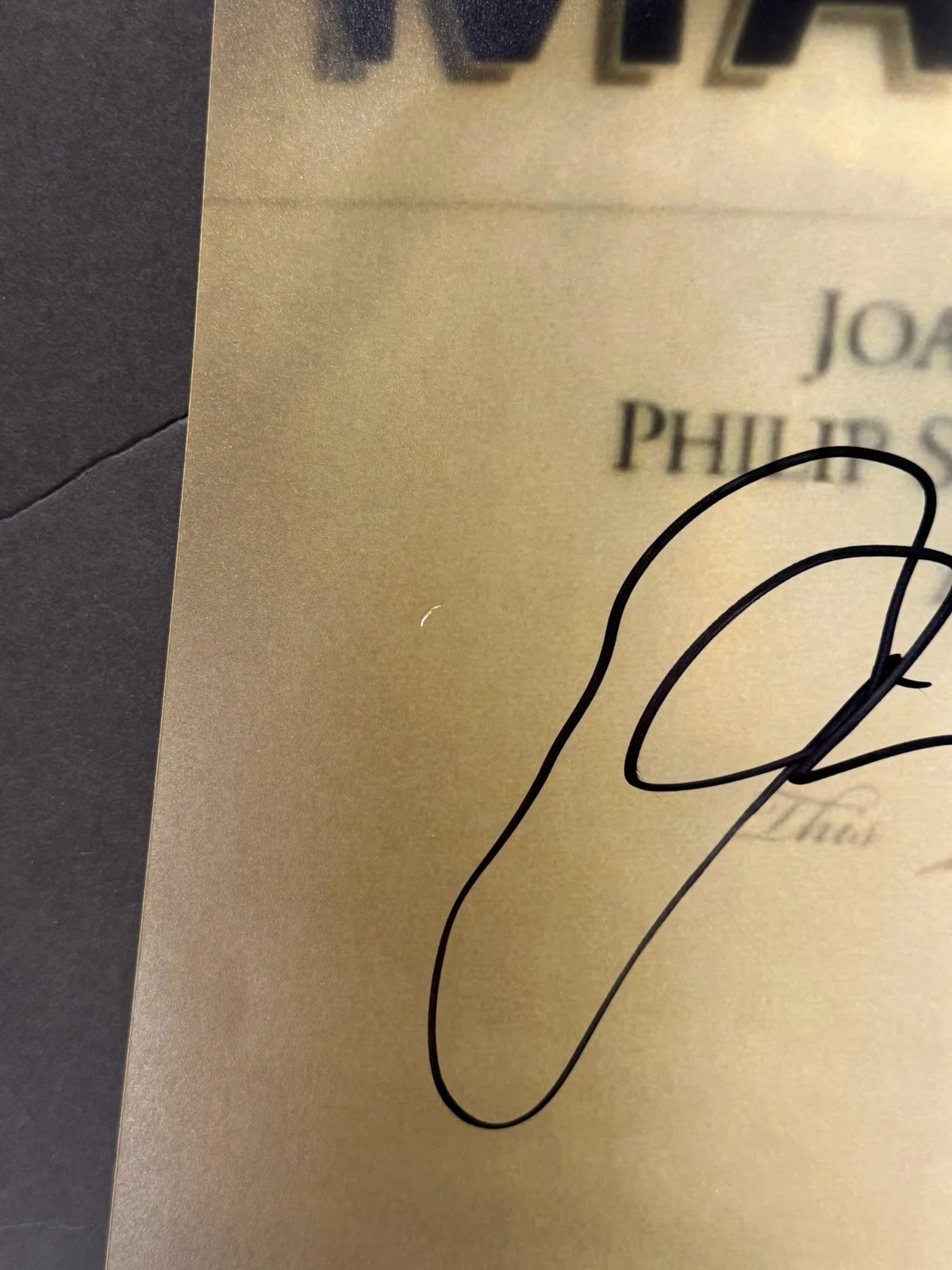 PAUL THOMAS ANDERSON SIGNED 11X17 THE MASTER PHOTO AUTO BECKETT BAS COA, изображение 3