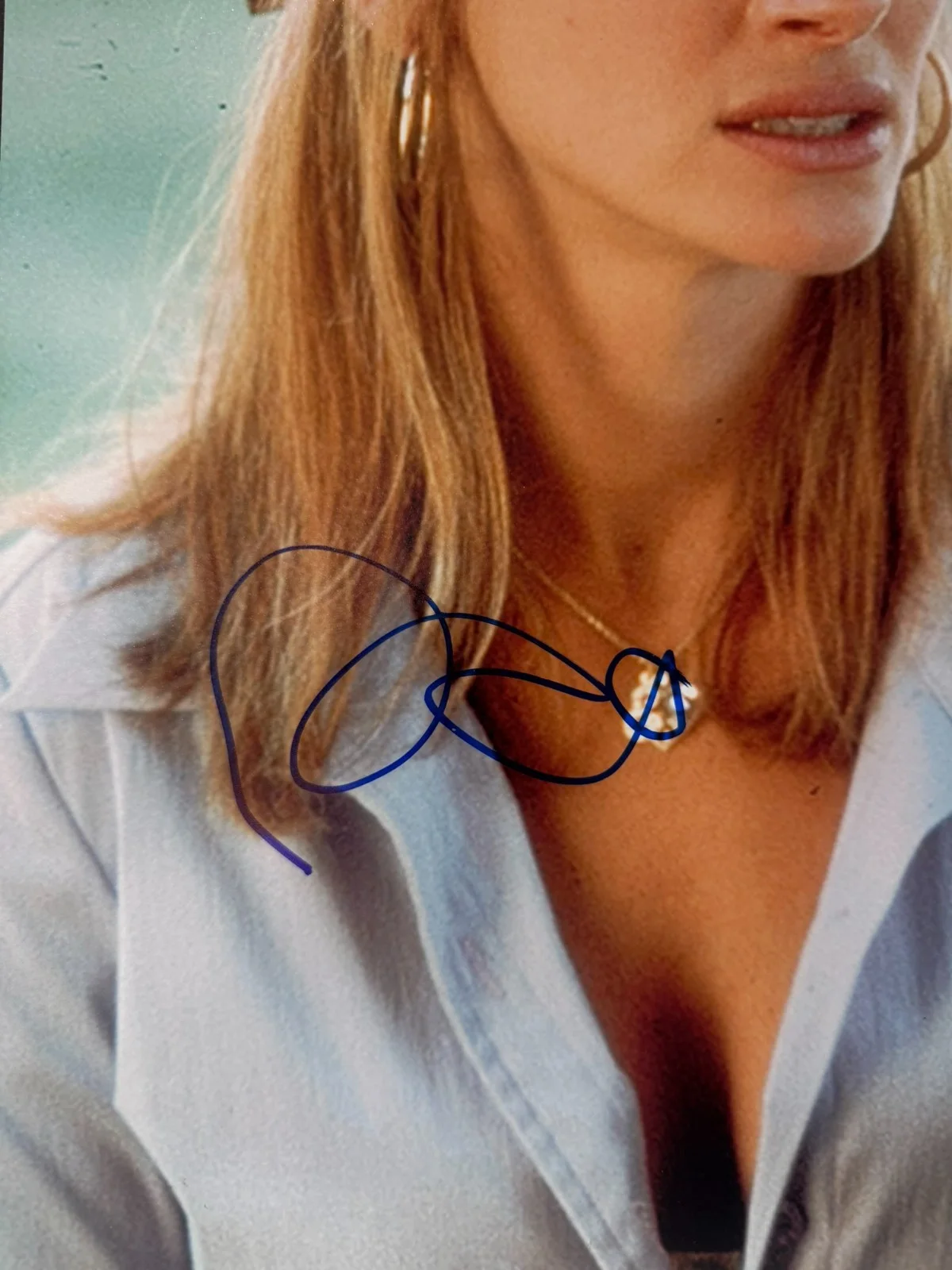 JULIA ROBERTS SIGNED 11X17 ERIN BROCKOVICH PHOTO AUTO BECKETT BAS COA, image 2