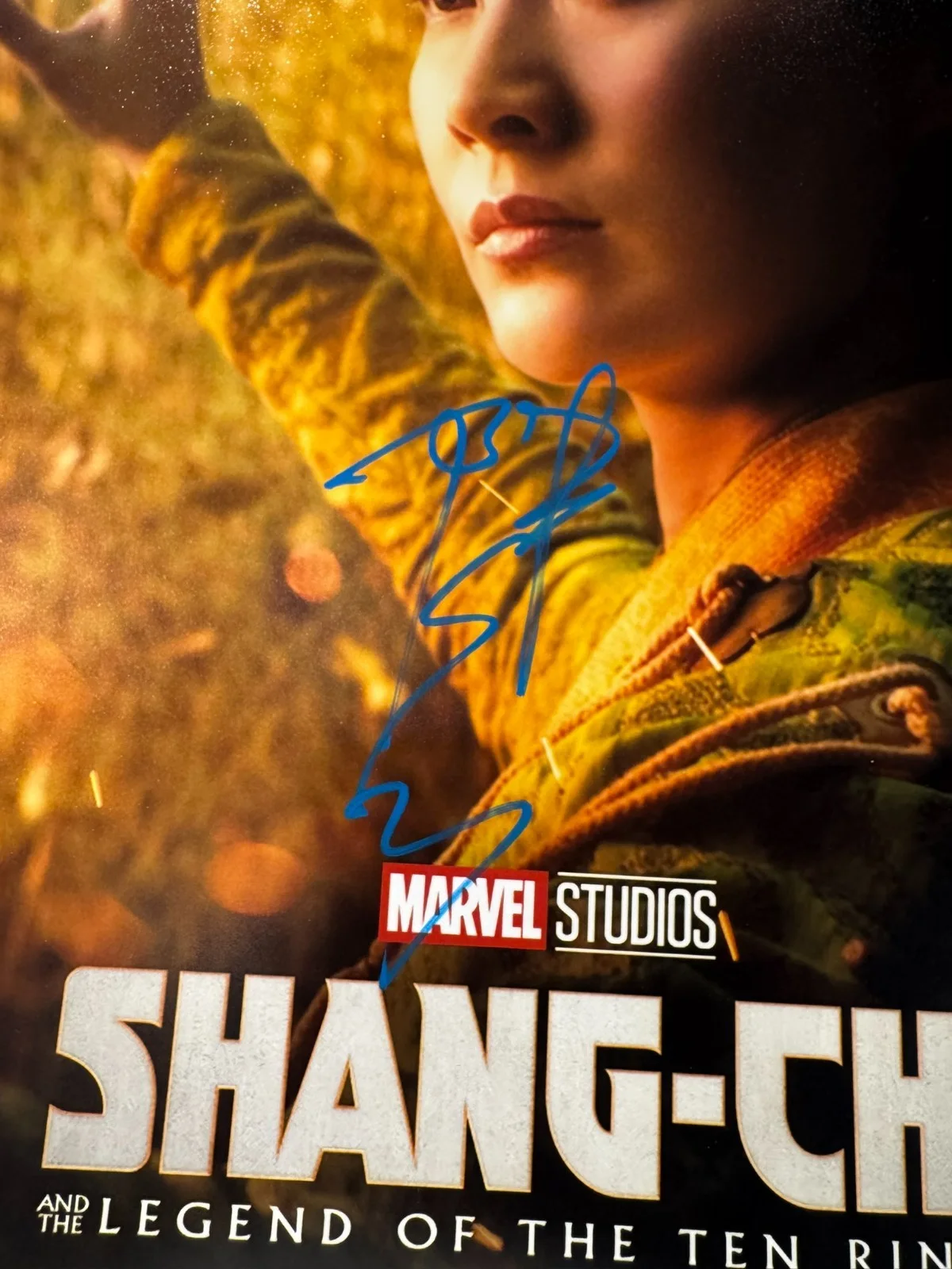 FALA CHEN SIGNED 11X17 PHOTO SHANG CHI AUTO BECKETT BAS COA, image 2
