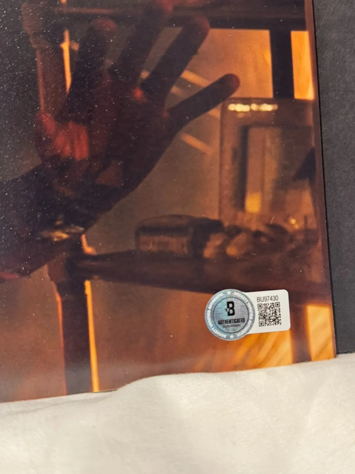 ANDREW GARFIELD SIGNED 11X17 SPIDERMAN PHOTO AUTO NO WAY HOME BECKETT BAS COA, изображение 2